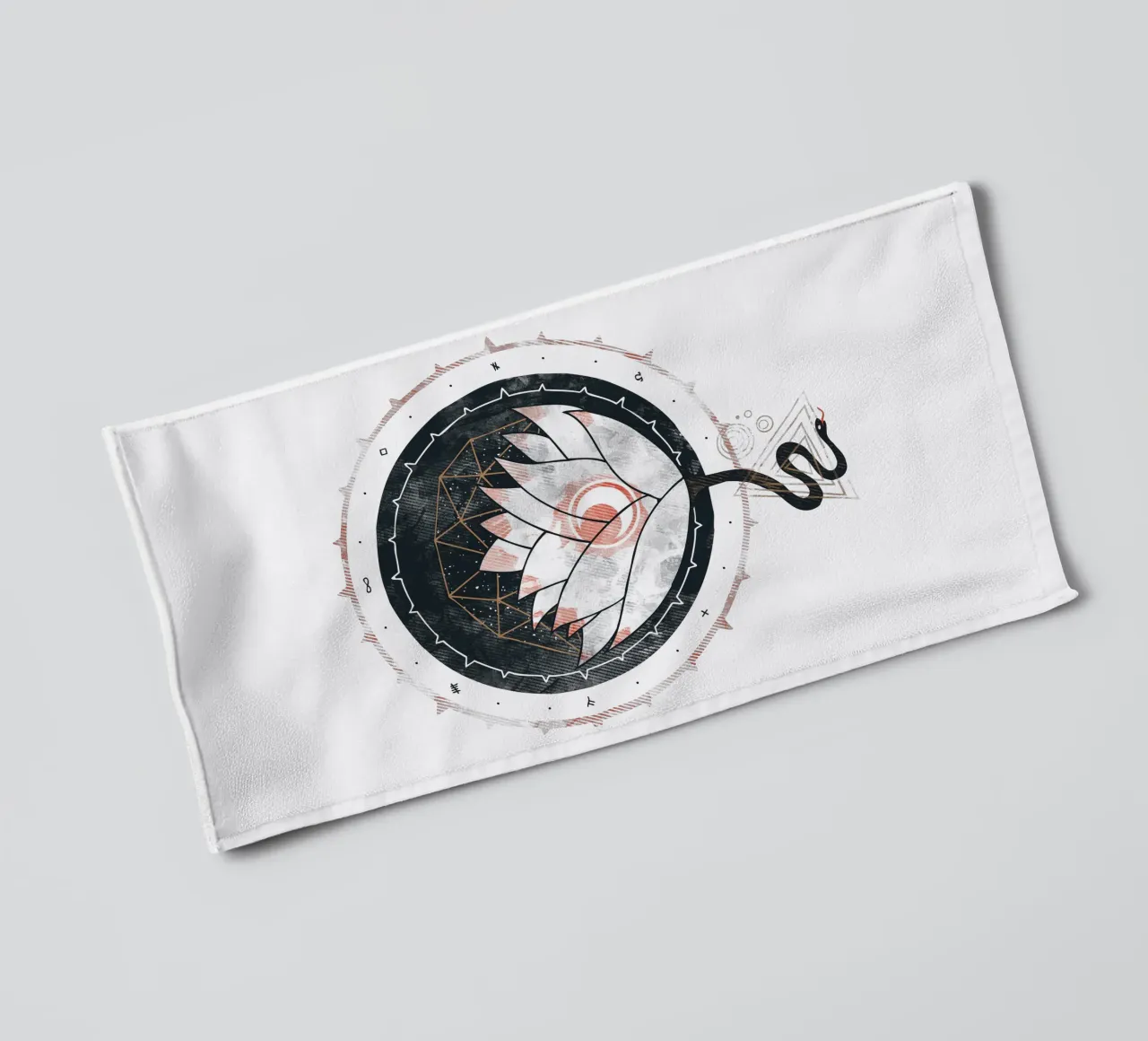 Lotus asciugamano da bagno da againstbound