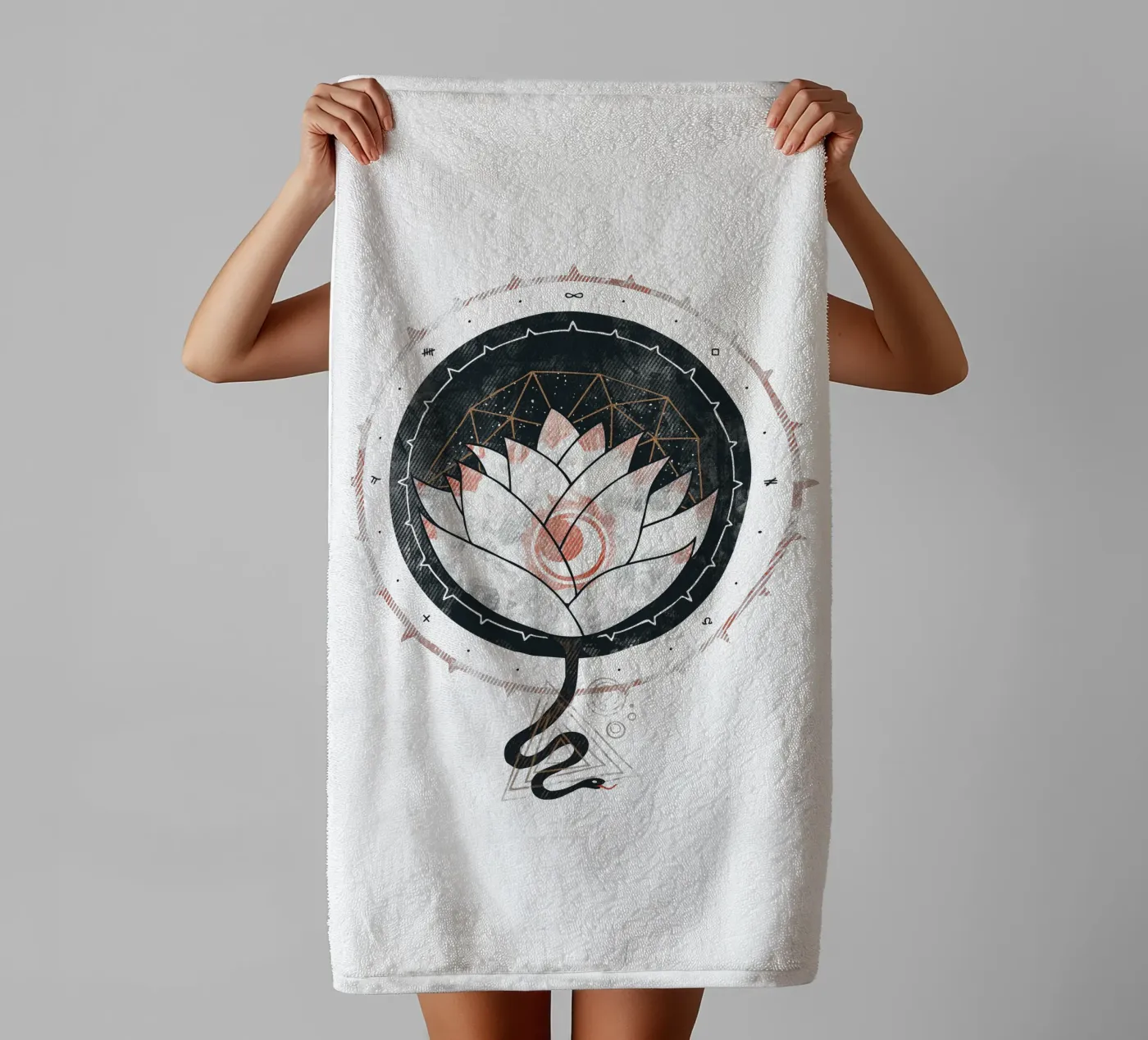 Lotus Handtuch von againstbound
