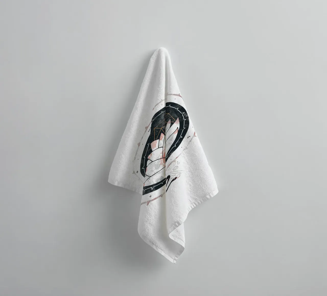 Lotus asciugamano da bagno da againstbound