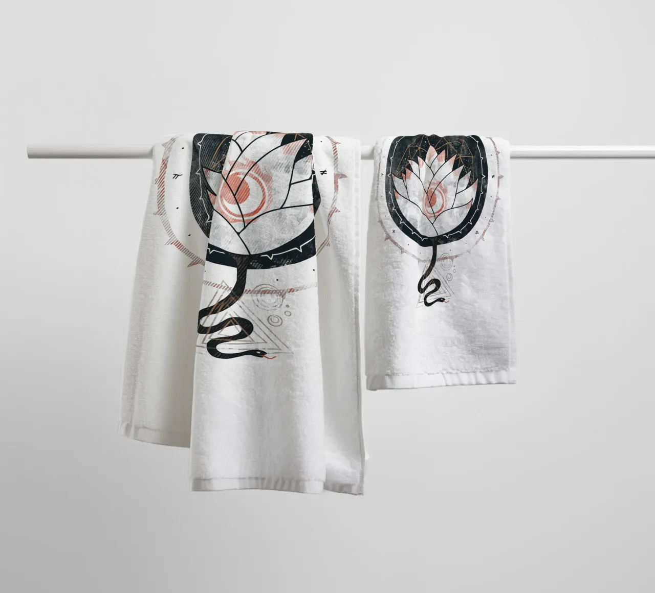 Lotus asciugamano da bagno da againstbound