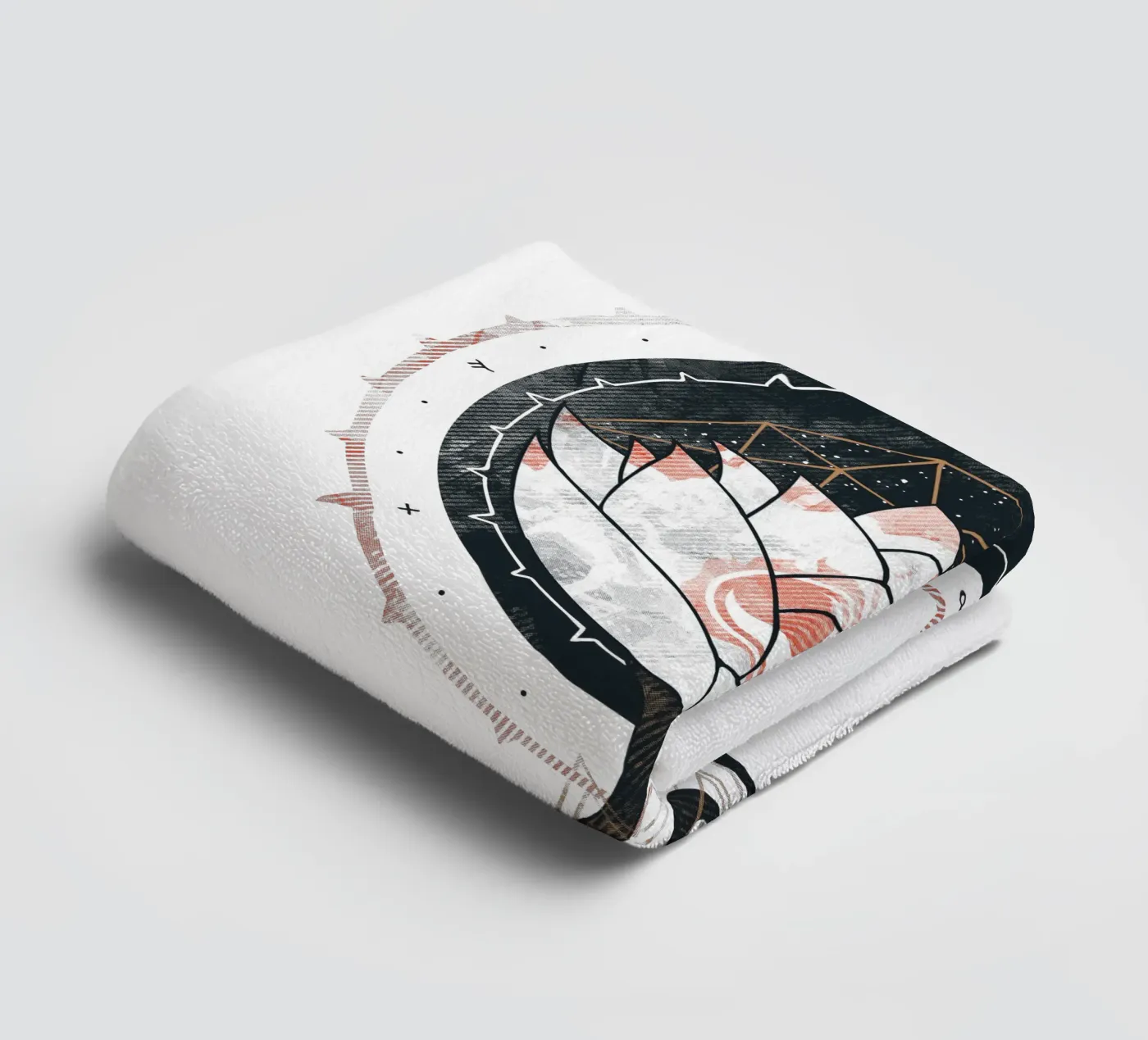 Lotus Handtuch von againstbound