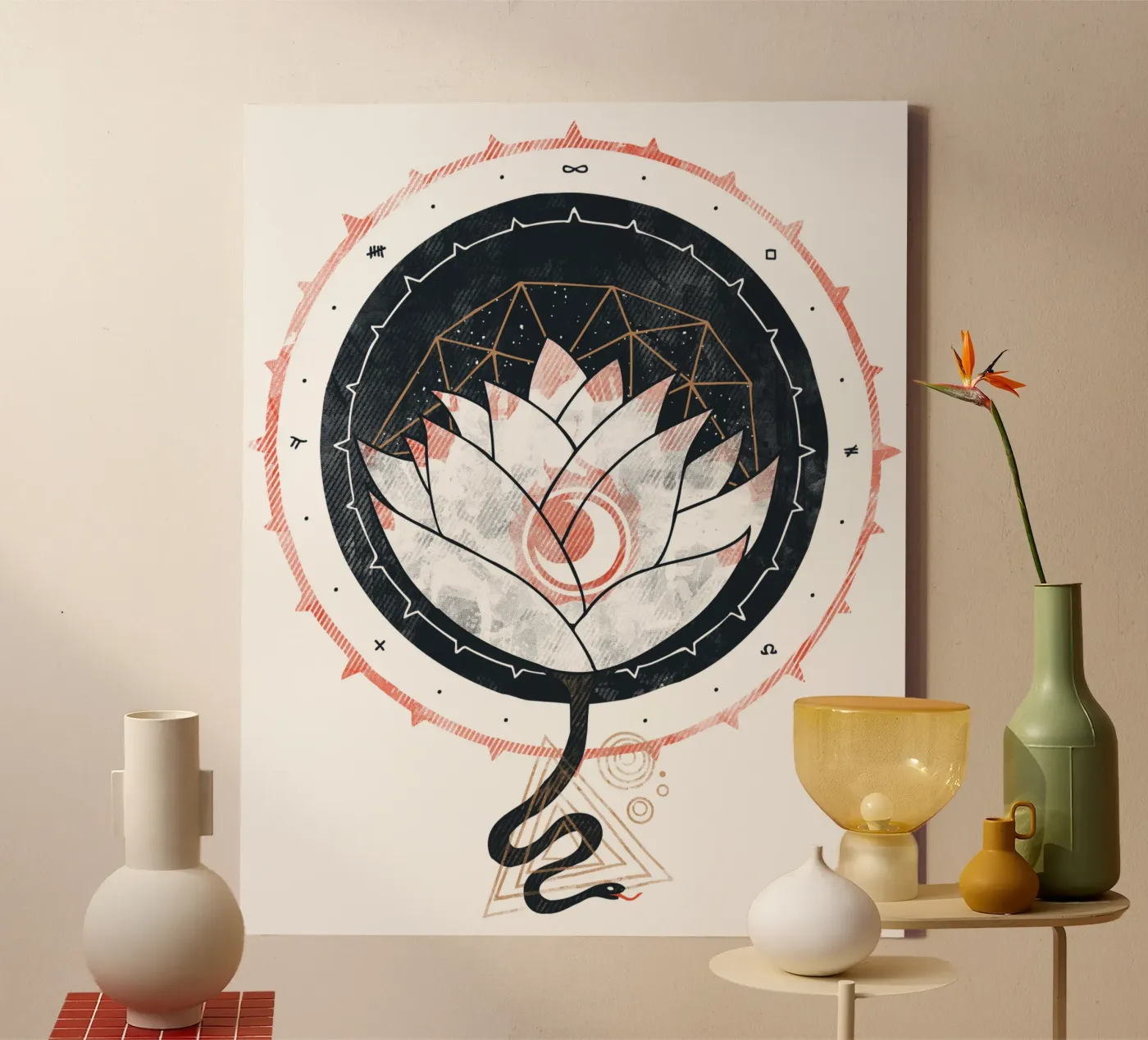 Lotus canvas van againstbound
