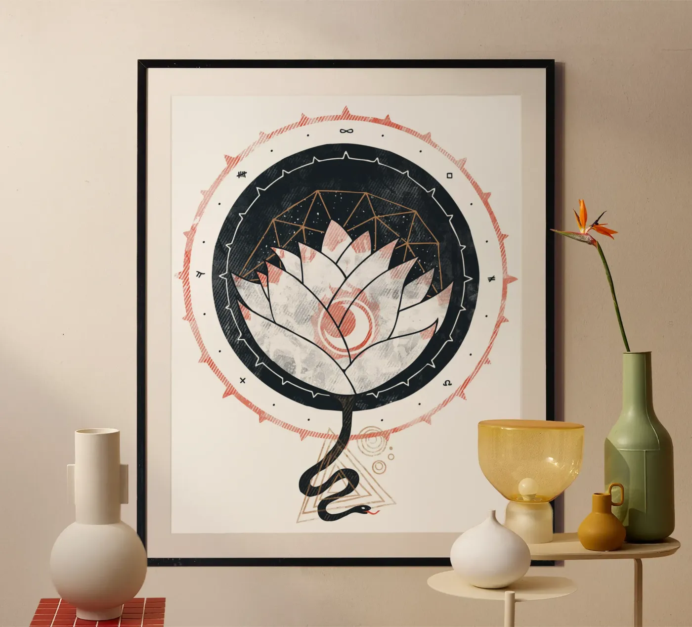 Lotus poster van againstbound