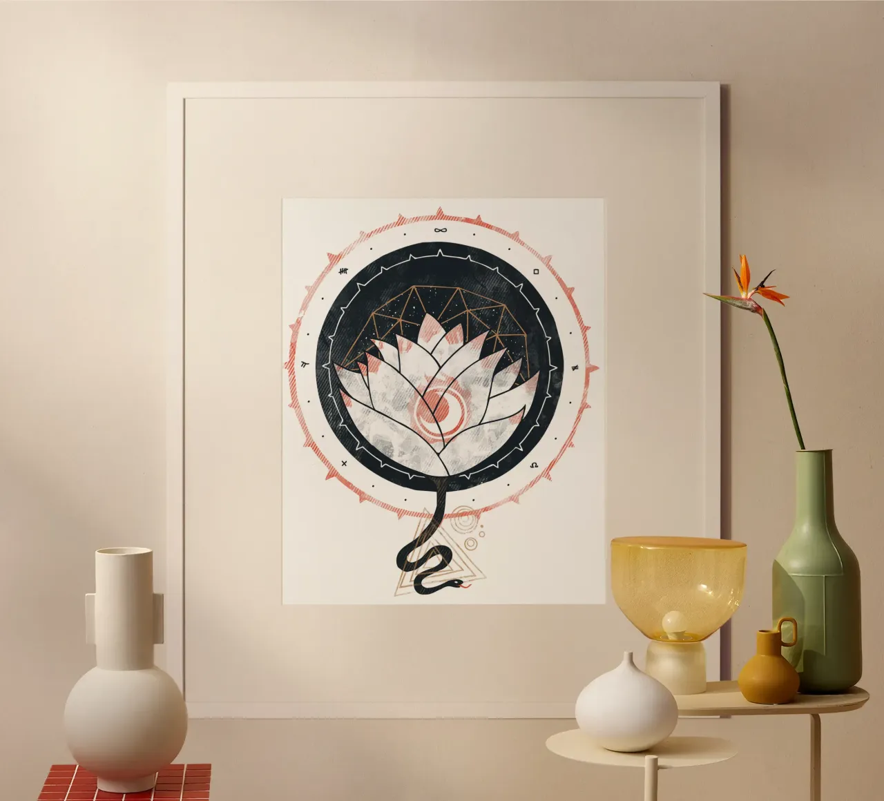 Lotus hahnemühle by againstbound