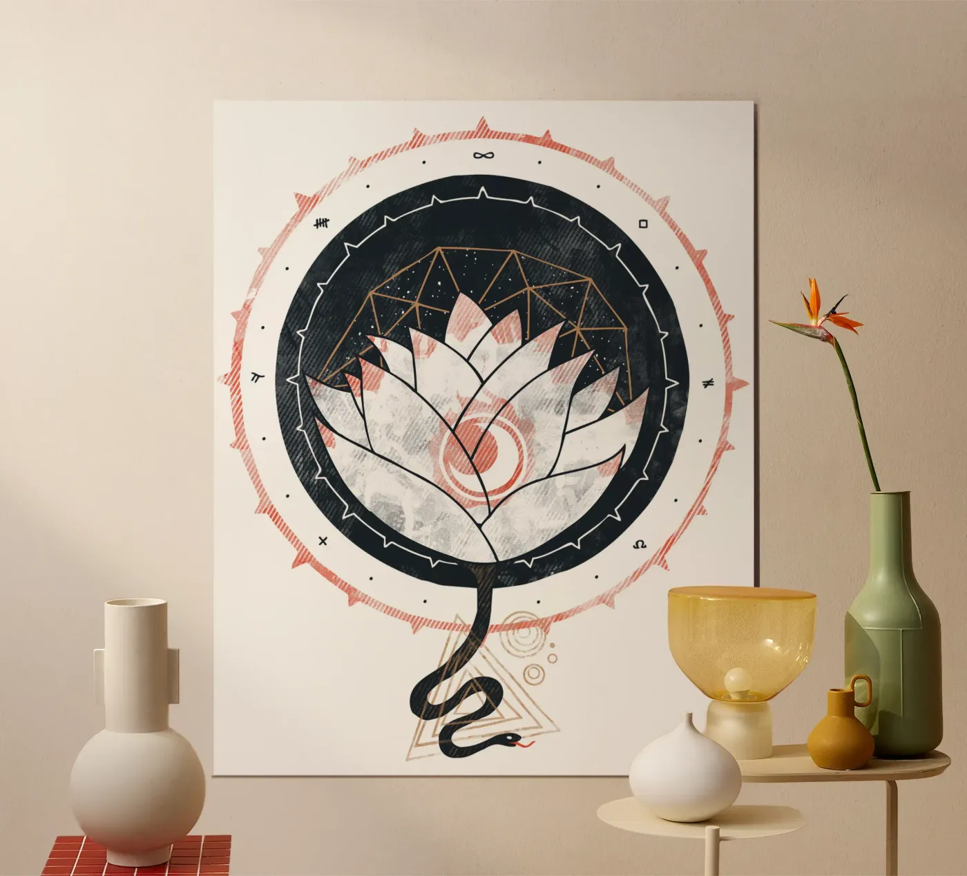 Lotus poster van againstbound