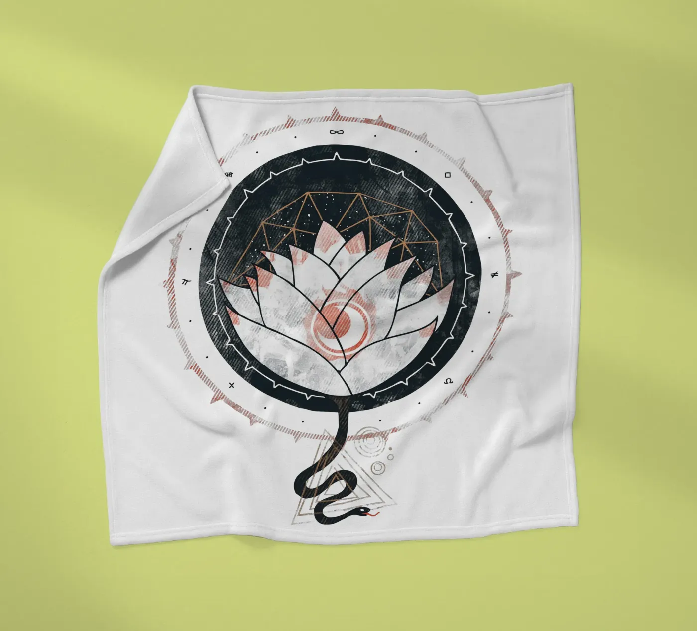 Lotus fleecedeken van againstbound