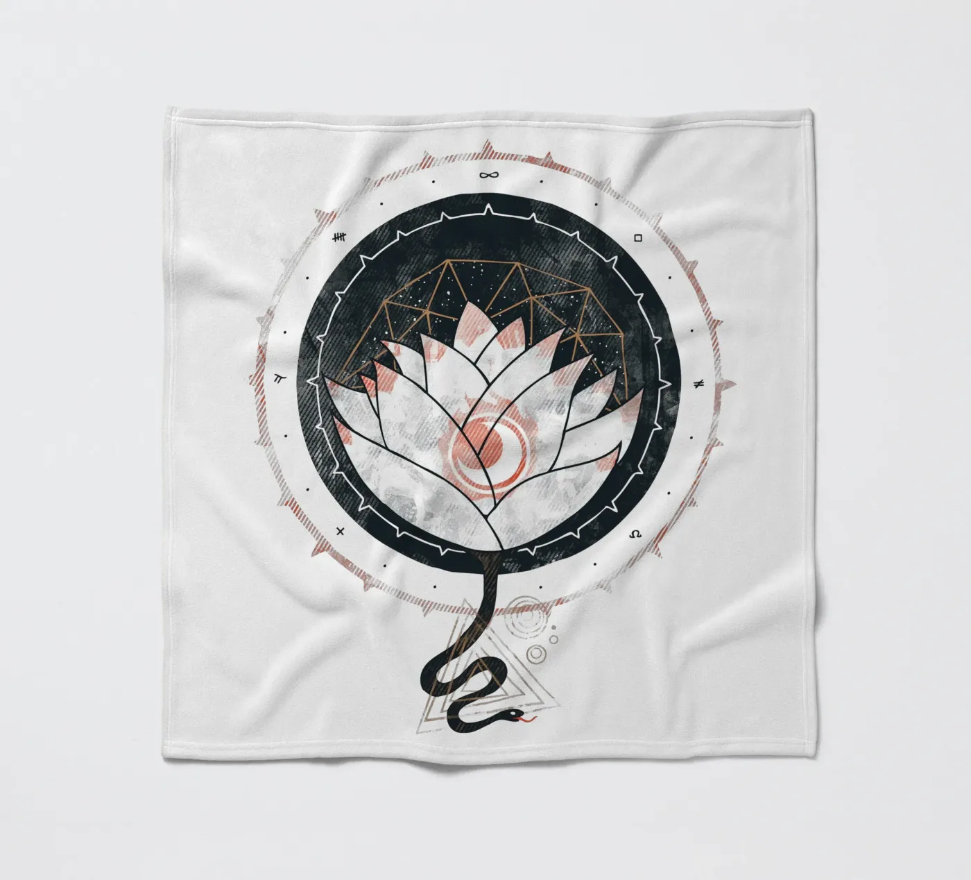 Lotus fleecedeken van againstbound