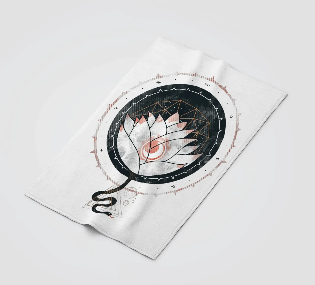 Lotus Fleecedecke von againstbound