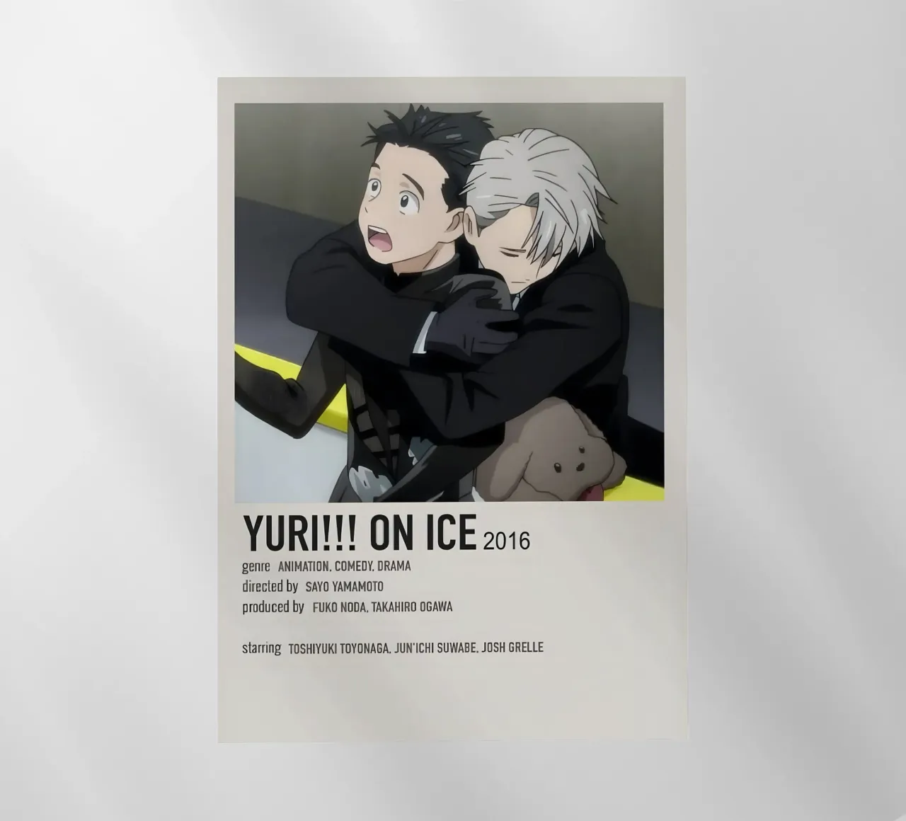YURI!!! ON ICE 2016 pellicola backlit da Totoya