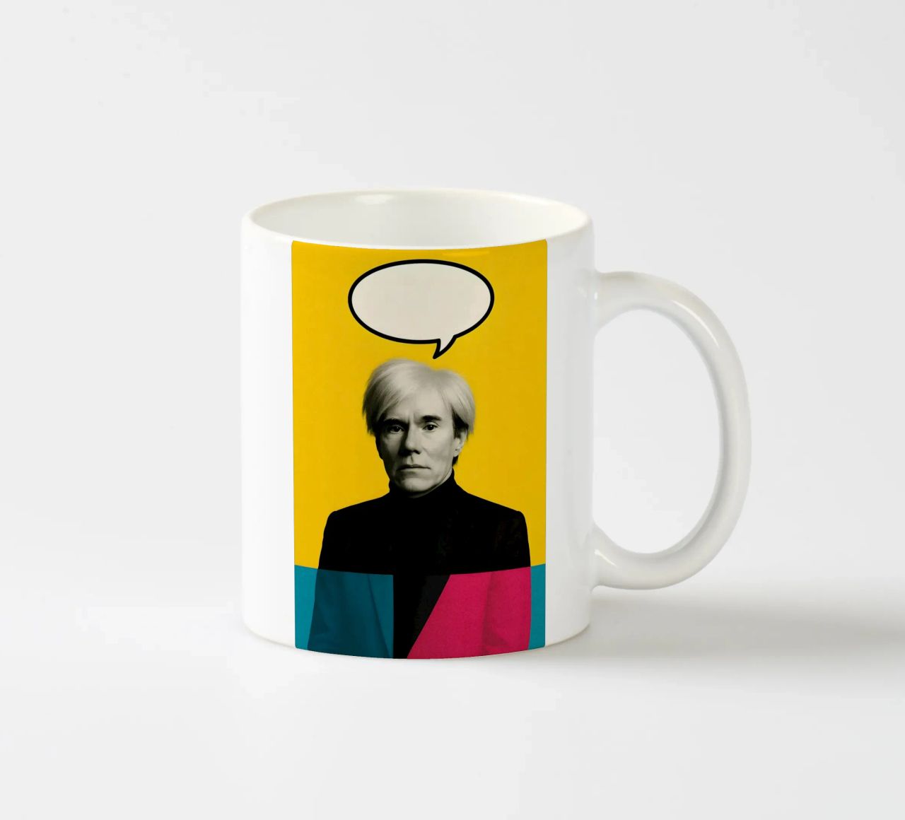 Pop God – Empty Speech Edition Keramik Tasse von CNTRL