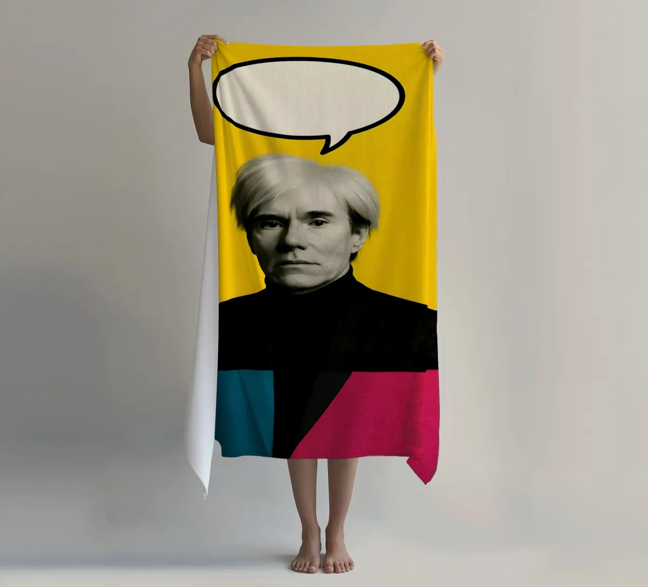 Pop God – Empty Speech Edition Strandtuch von CNTRL