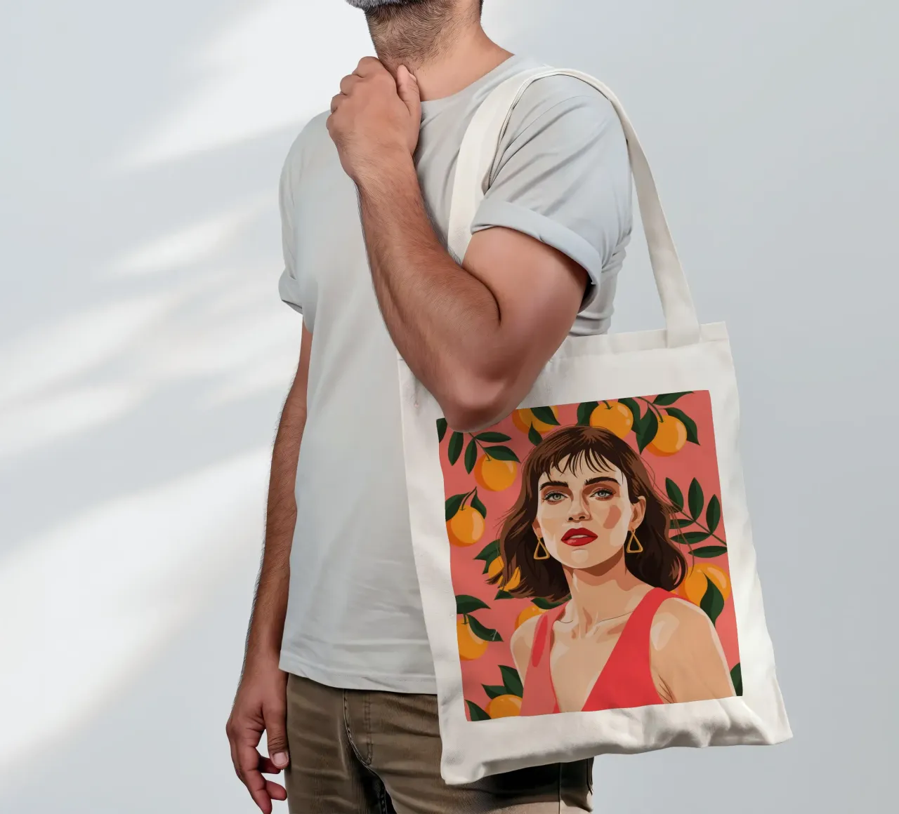 Botanical Beauty tote bag by Silent Hue