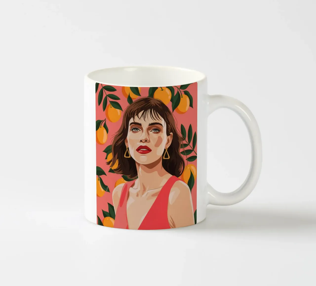 Bellezza botanica tazza in ceramica da Silent Hue