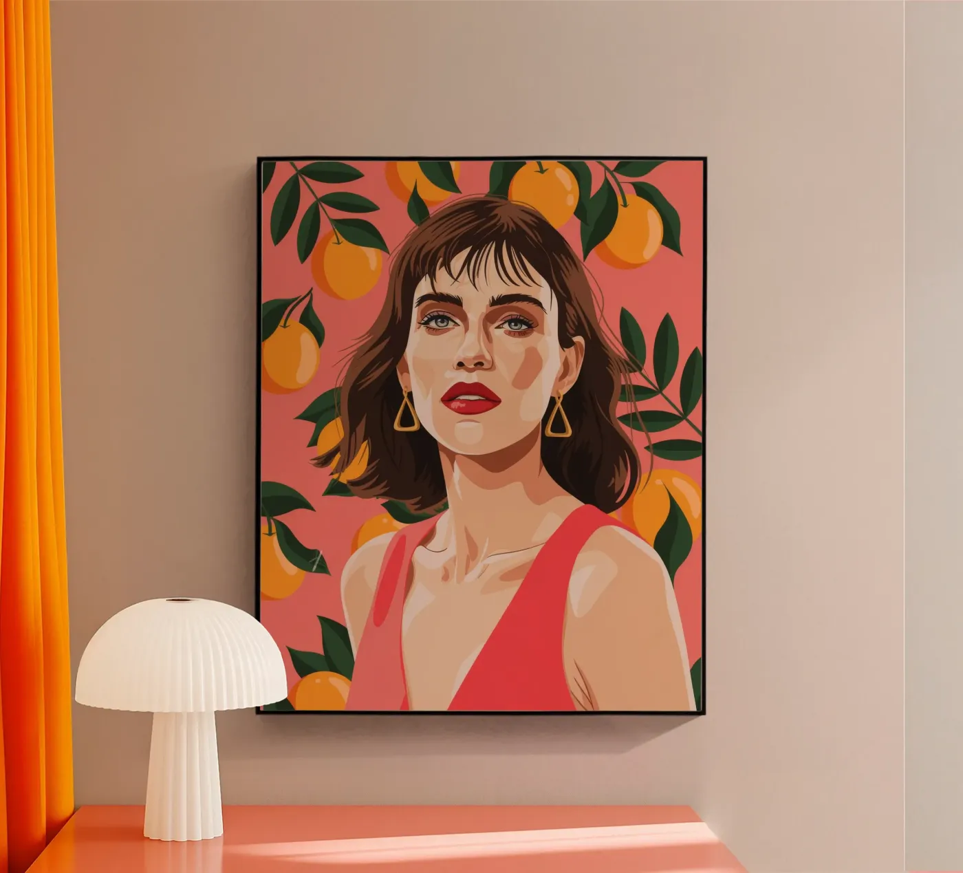 Botanical Beauty acrylic glass by Silent Hue