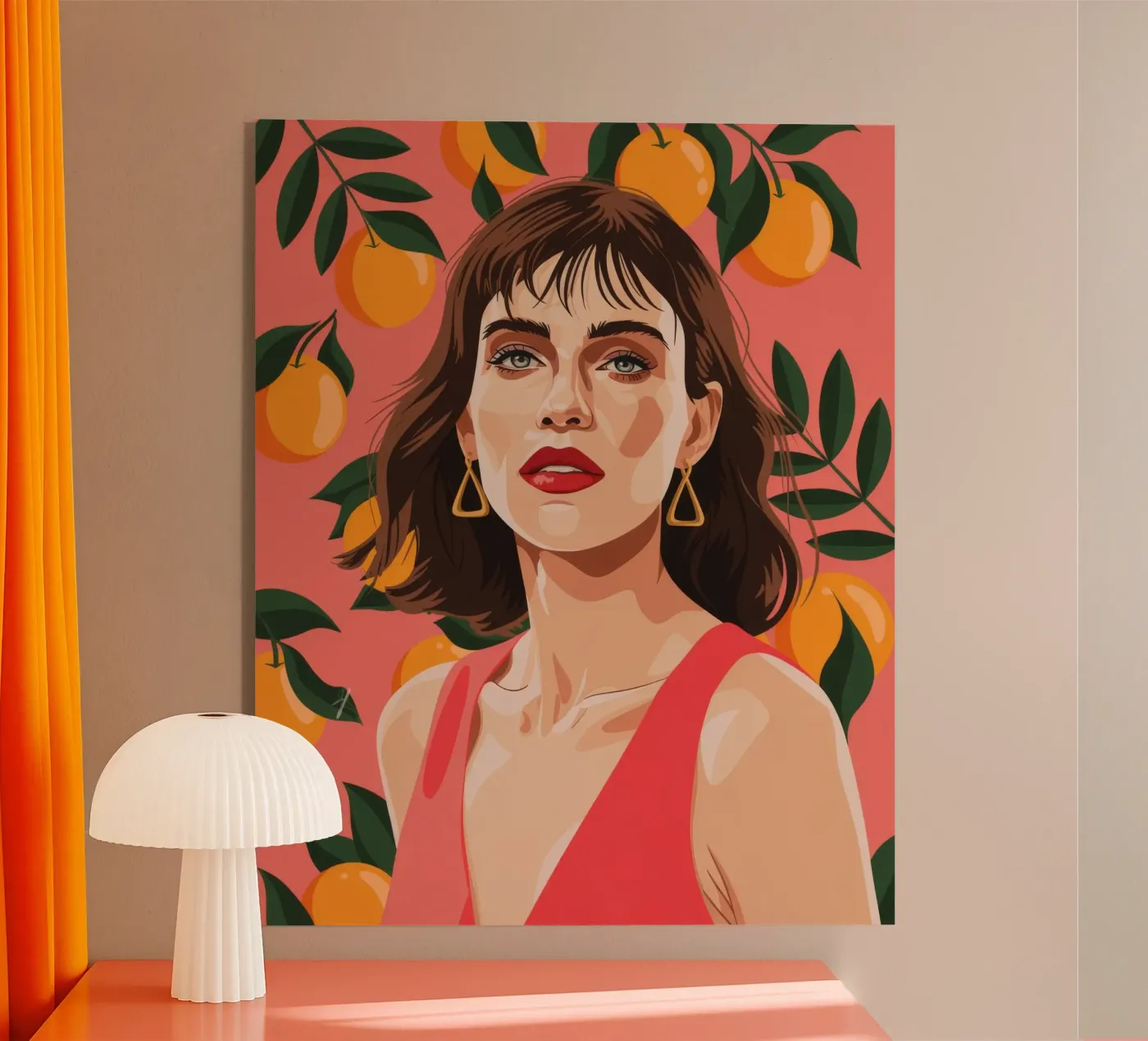 Botanical Beauty acrylic glass by Silent Hue