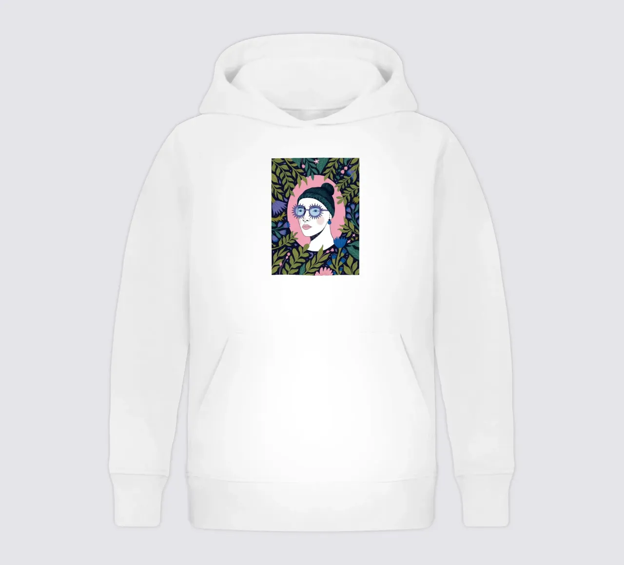 Blumig Mystisch Kinder Hoodie von Silent Hue
