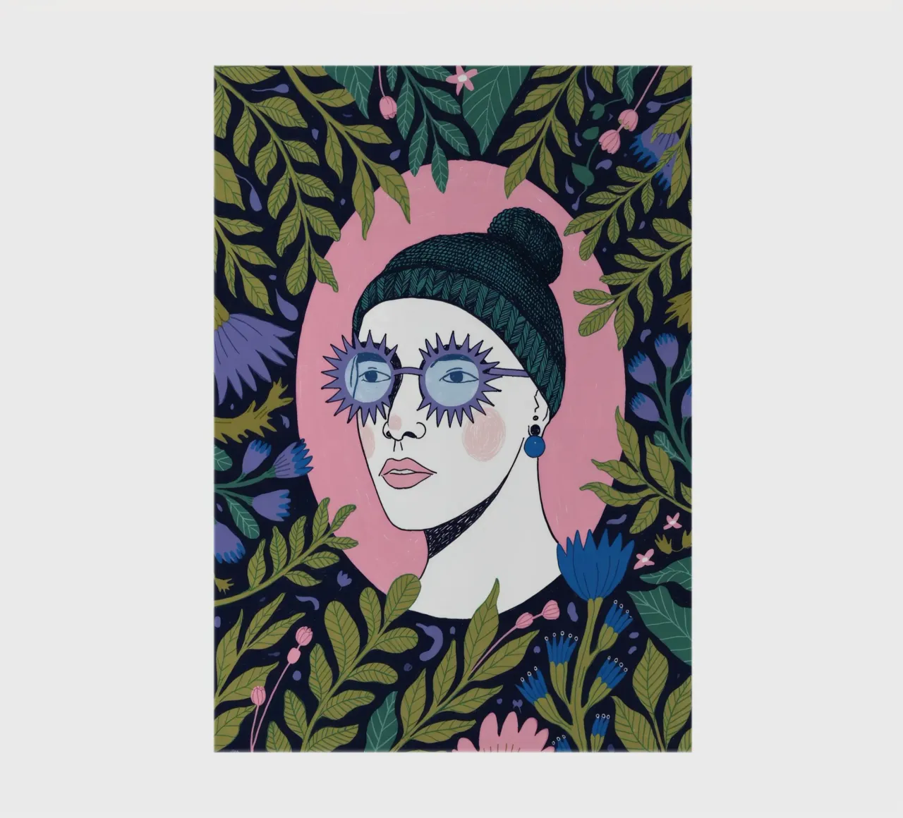 Floral Mystique notebook by Silent Hue