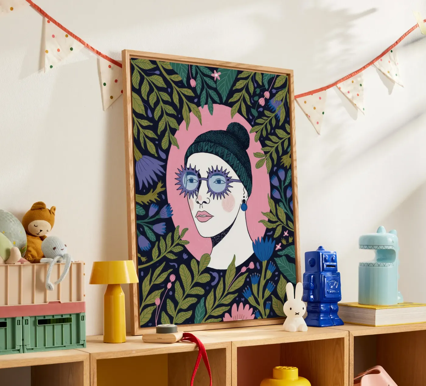 Floral Mystique acrylic glass by Silent Hue