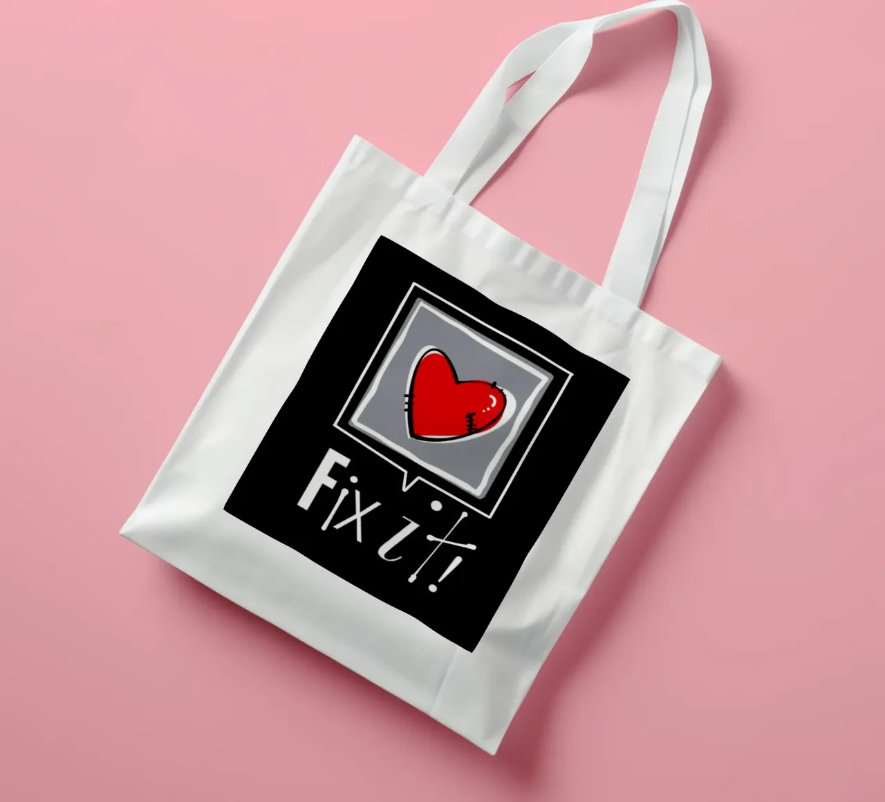 Fix It! borsa in juta da Noisebones