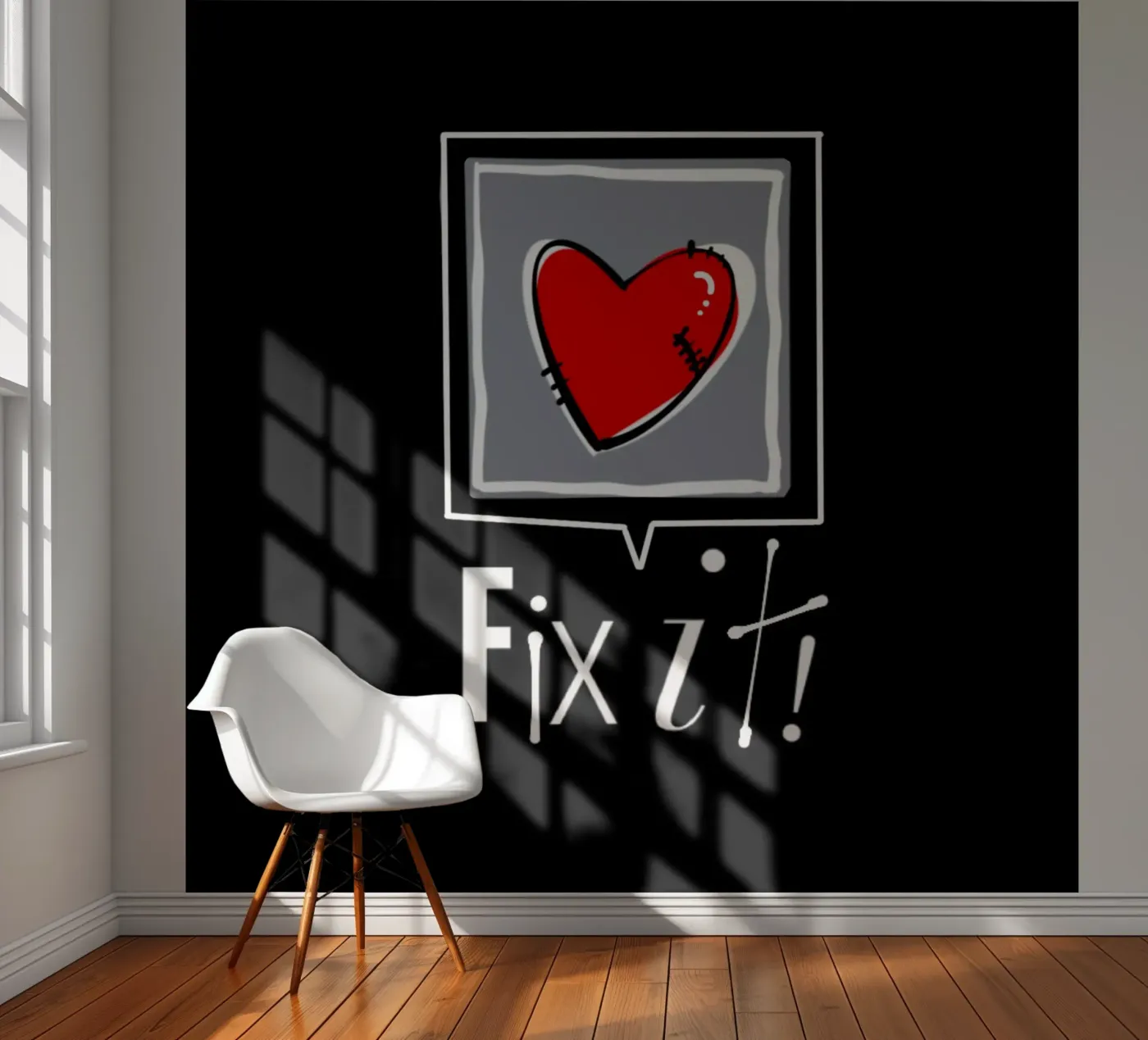 Fix It! fotobehang van Noisebones