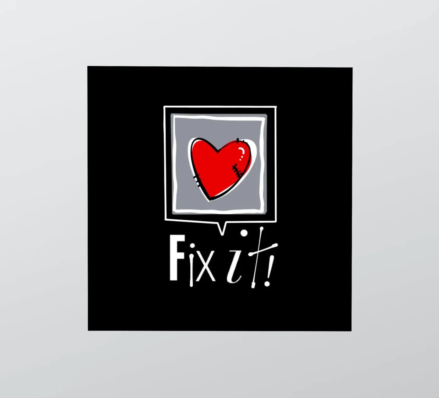 Fix It! sticker by Noisebones