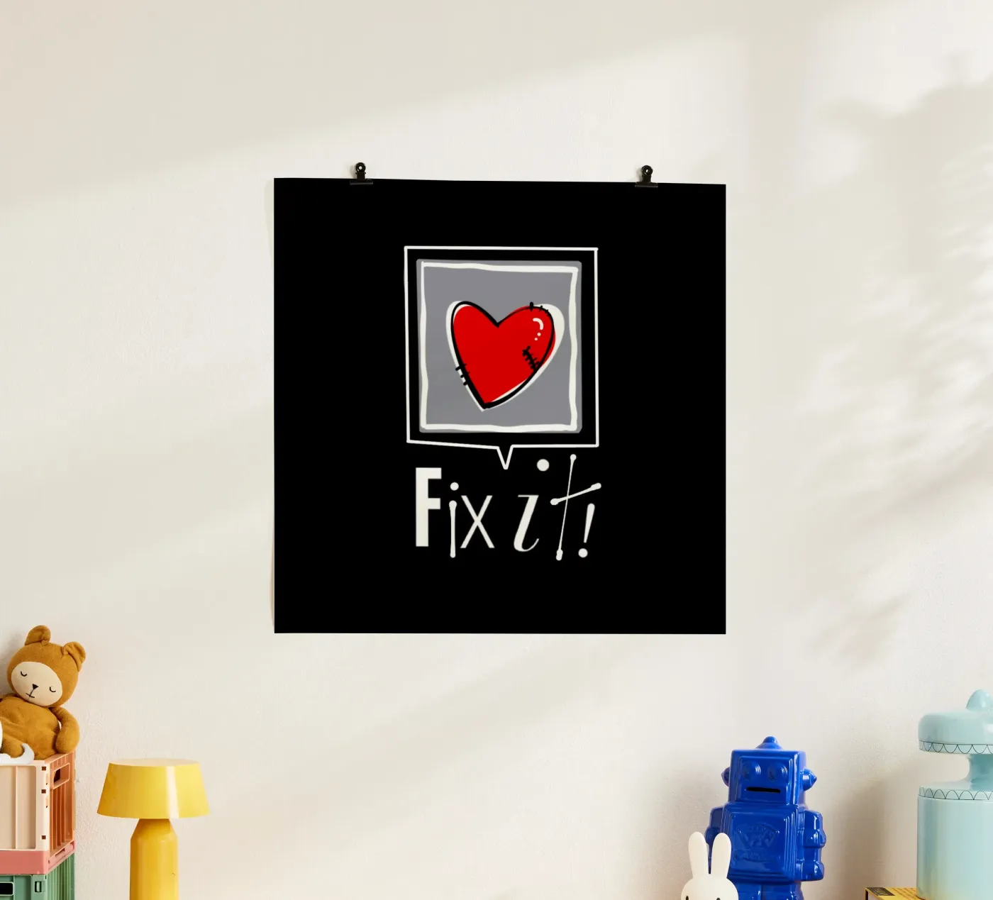 Fix It! poster van Noisebones