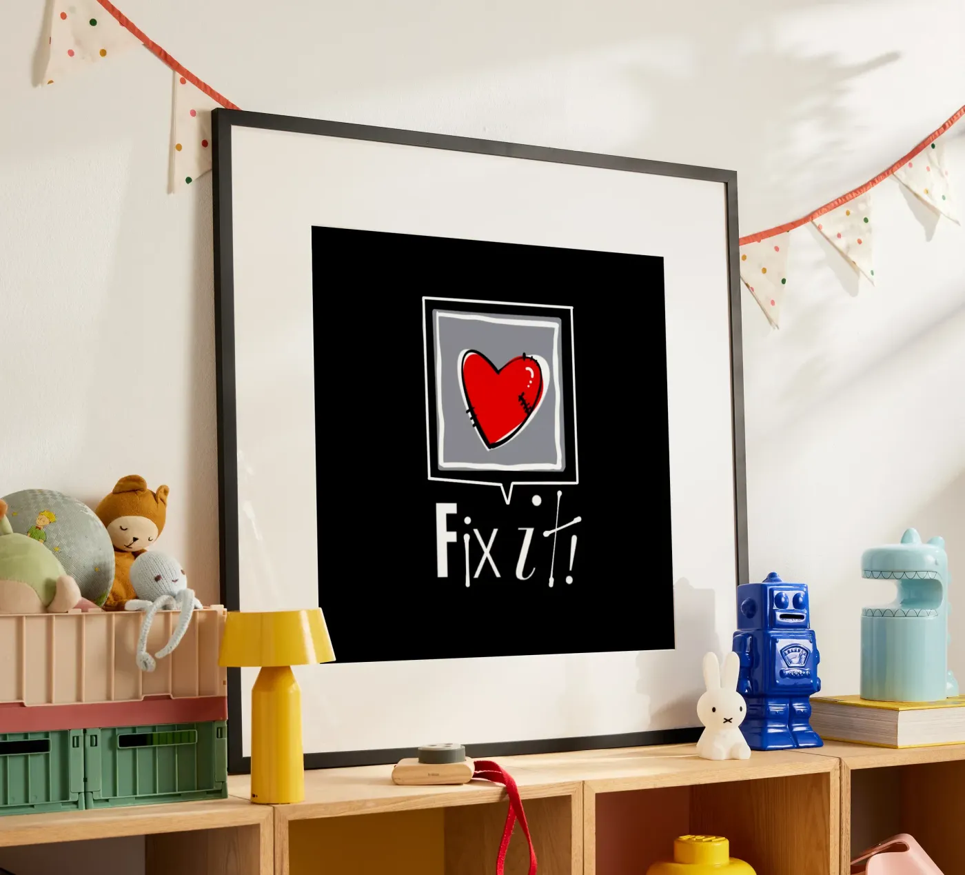 Fix It! poster van Noisebones