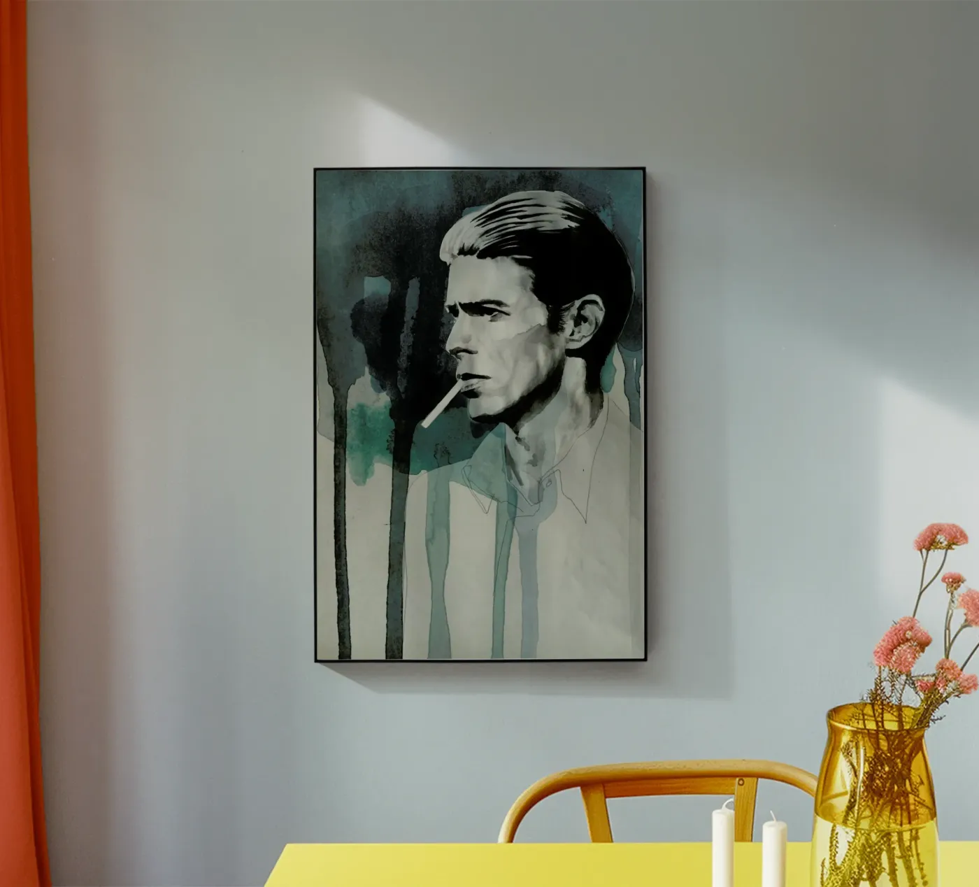 David Bowie plexiglass da David Diehl