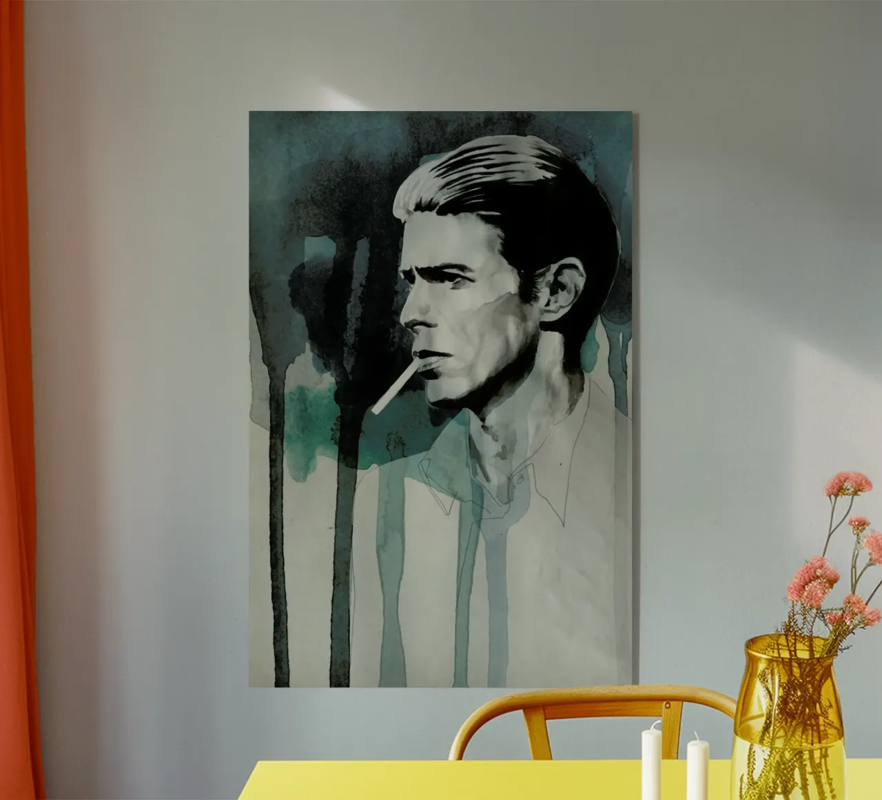David Bowie plexiglass da David Diehl