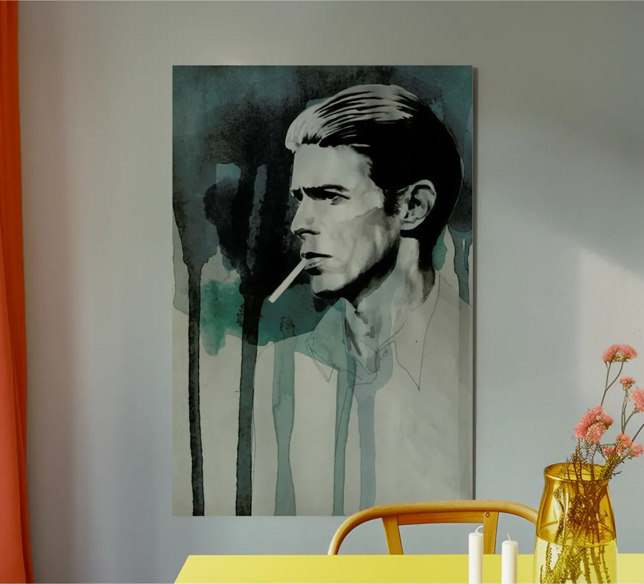 David Bowie alluminio dibond da David Diehl