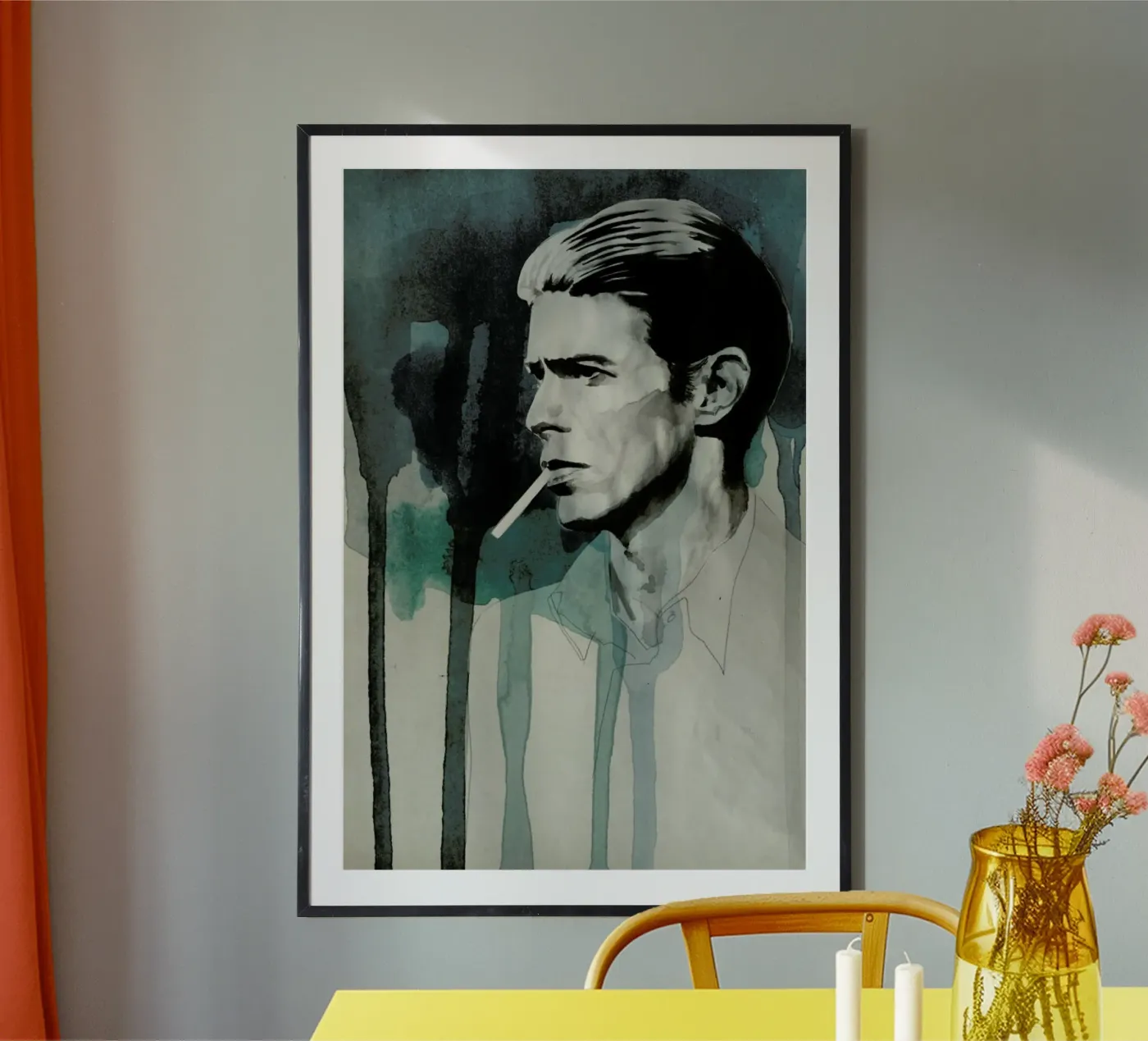 David Bowie poster by David Diehl