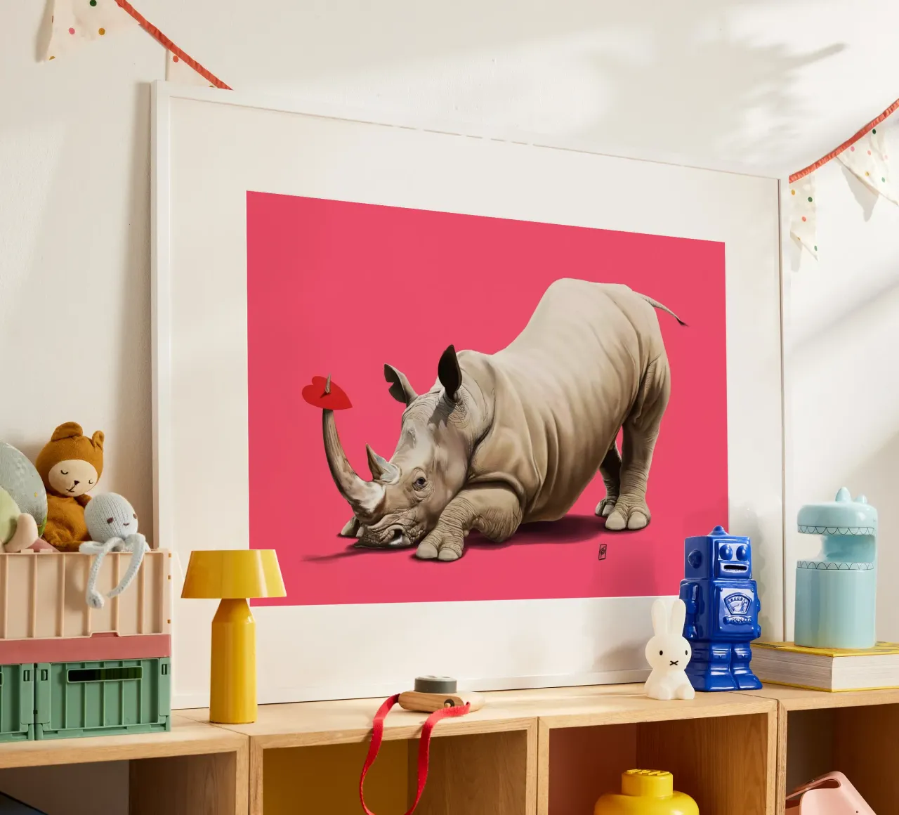 Horny (Colour) hahnemühle by Rob Art | Illustration