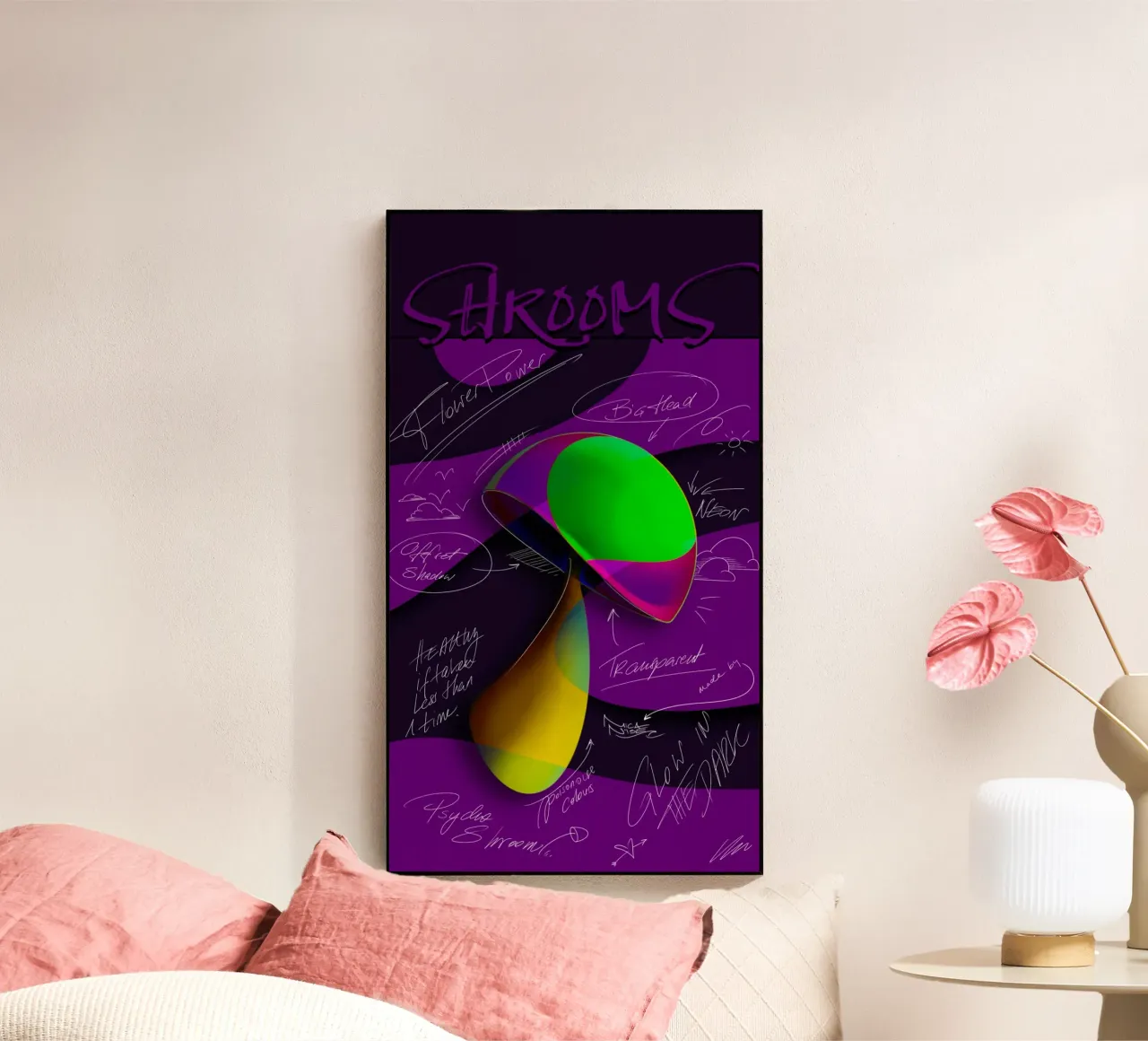 Shrooms plexiglass da Noisebones