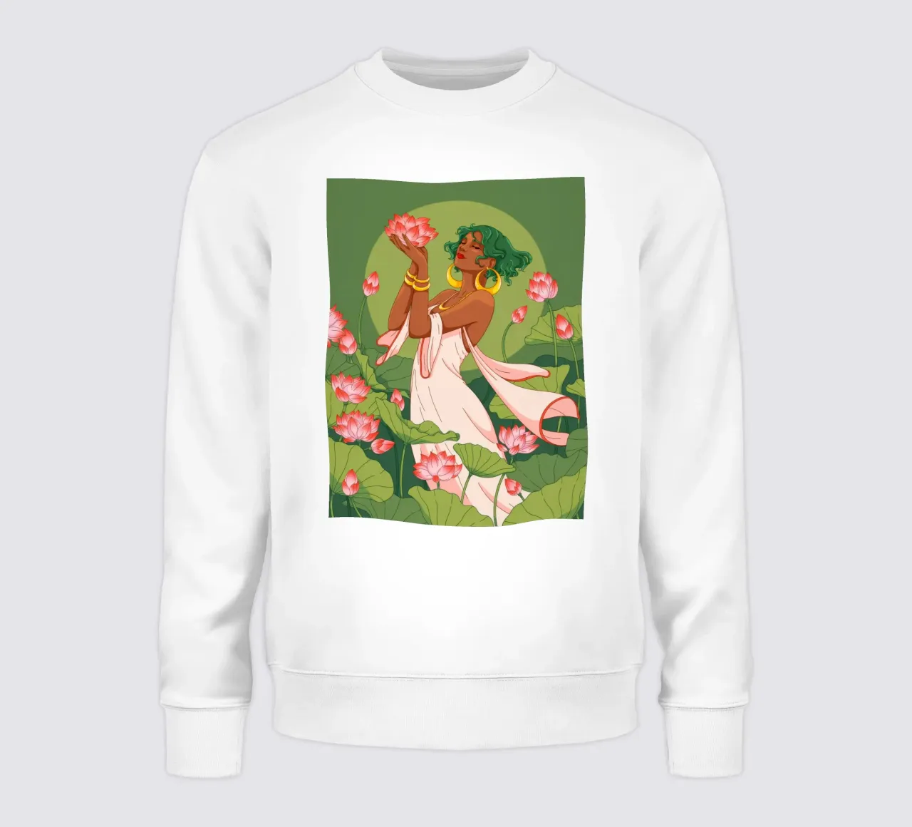 Anmutiges Gartenglück Sweatshirt von Silent Hue