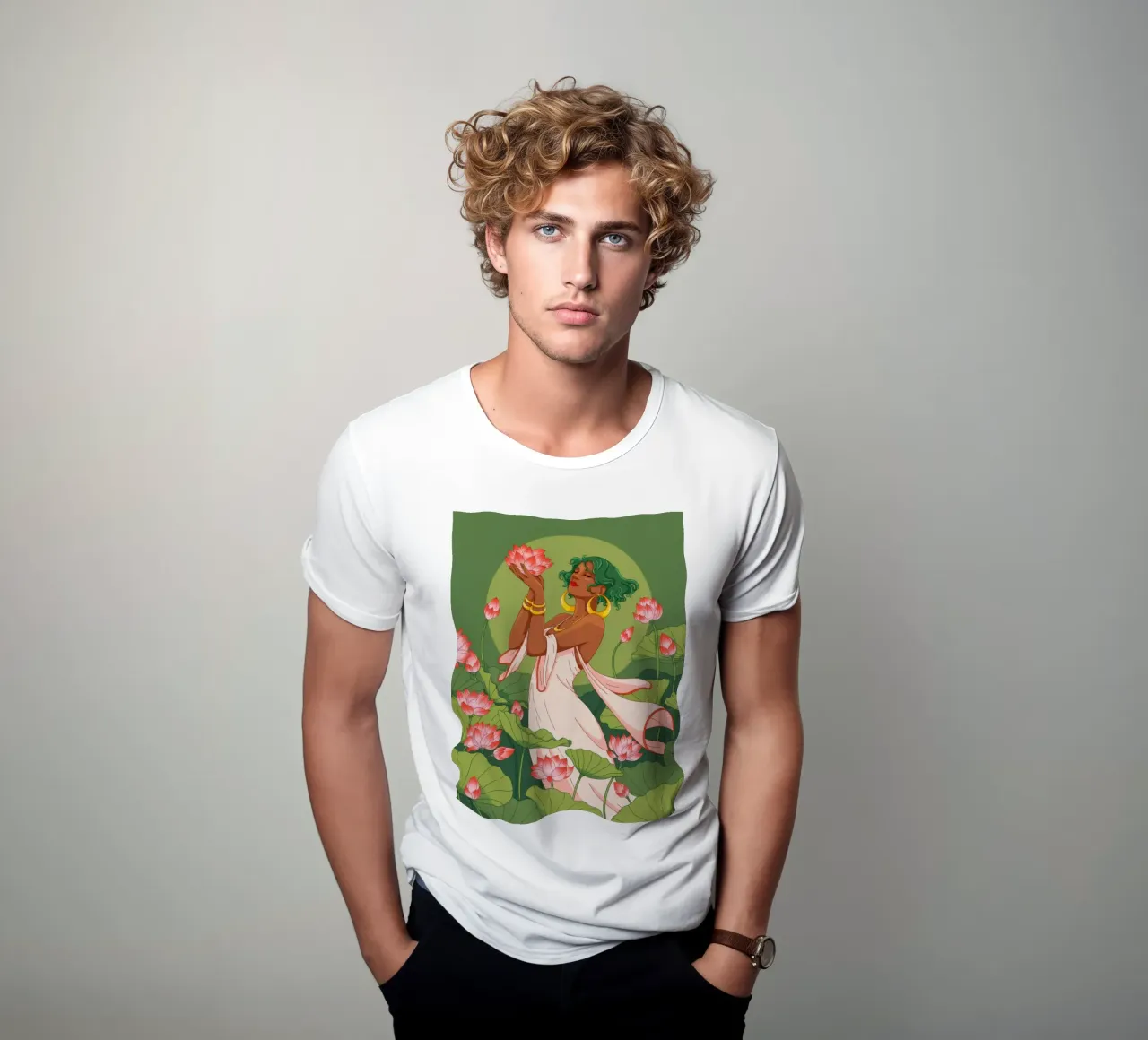 Anmutiges Gartenglück T-Shirt von Silent Hue