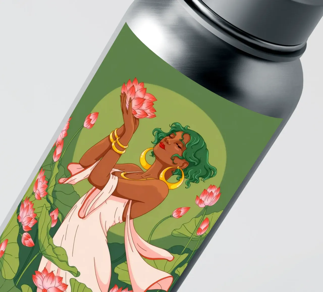 Graceful Garden Bliss sticker by Silent Hue