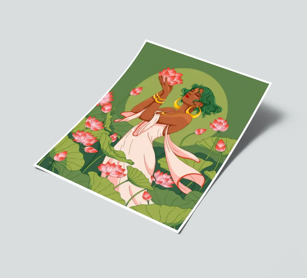 Anmutiges Gartenglück Stickerbogen von Silent Hue