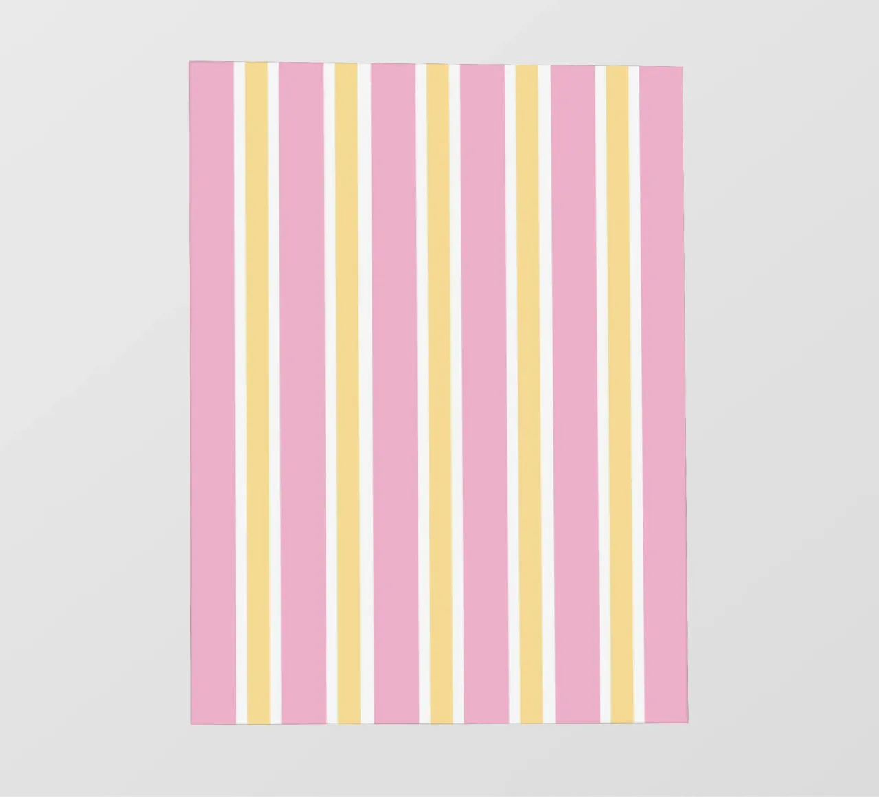 Strisce rosa e gialle telo in pvc da janamossmann