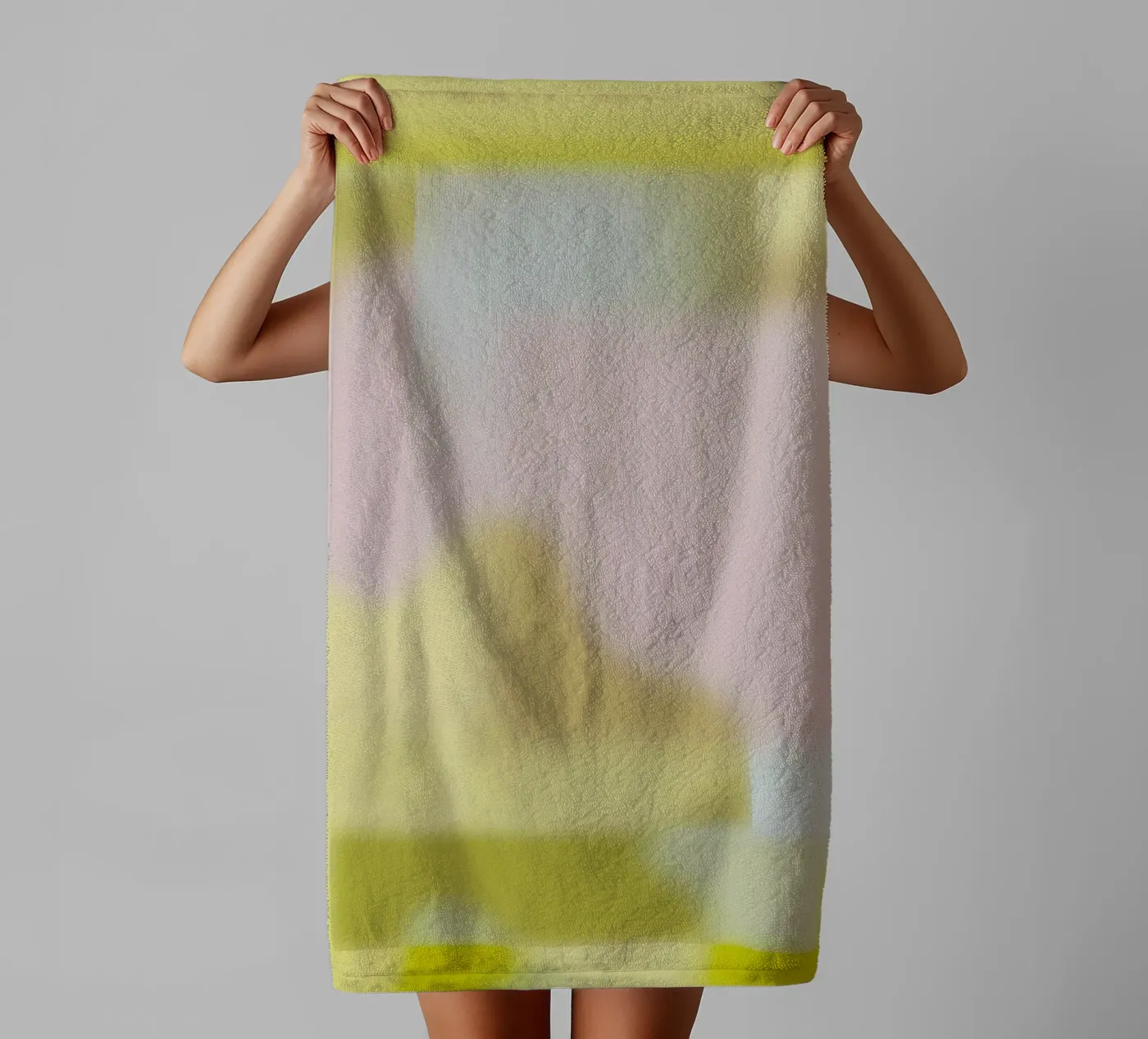 Existence I Gradient towel by Galaxy Eyes