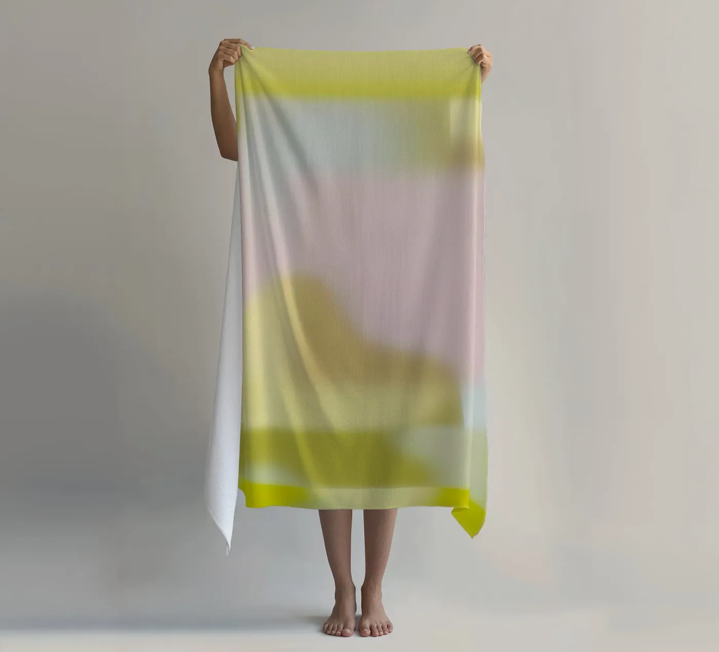 Existence I Gradient serviette de plage de Galaxy Eyes
