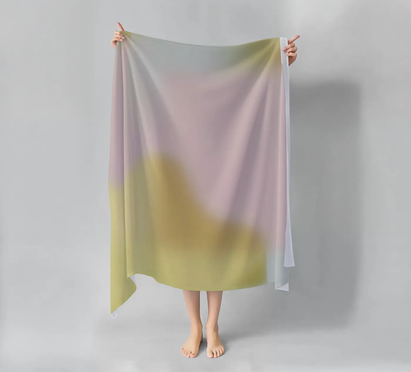 Existence I Gradient serviette de plage de Galaxy Eyes