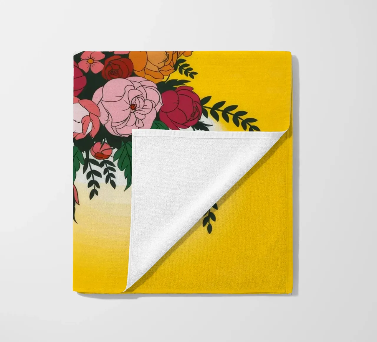 Mystical Lotus Tranquility beach towel by Silent Hue