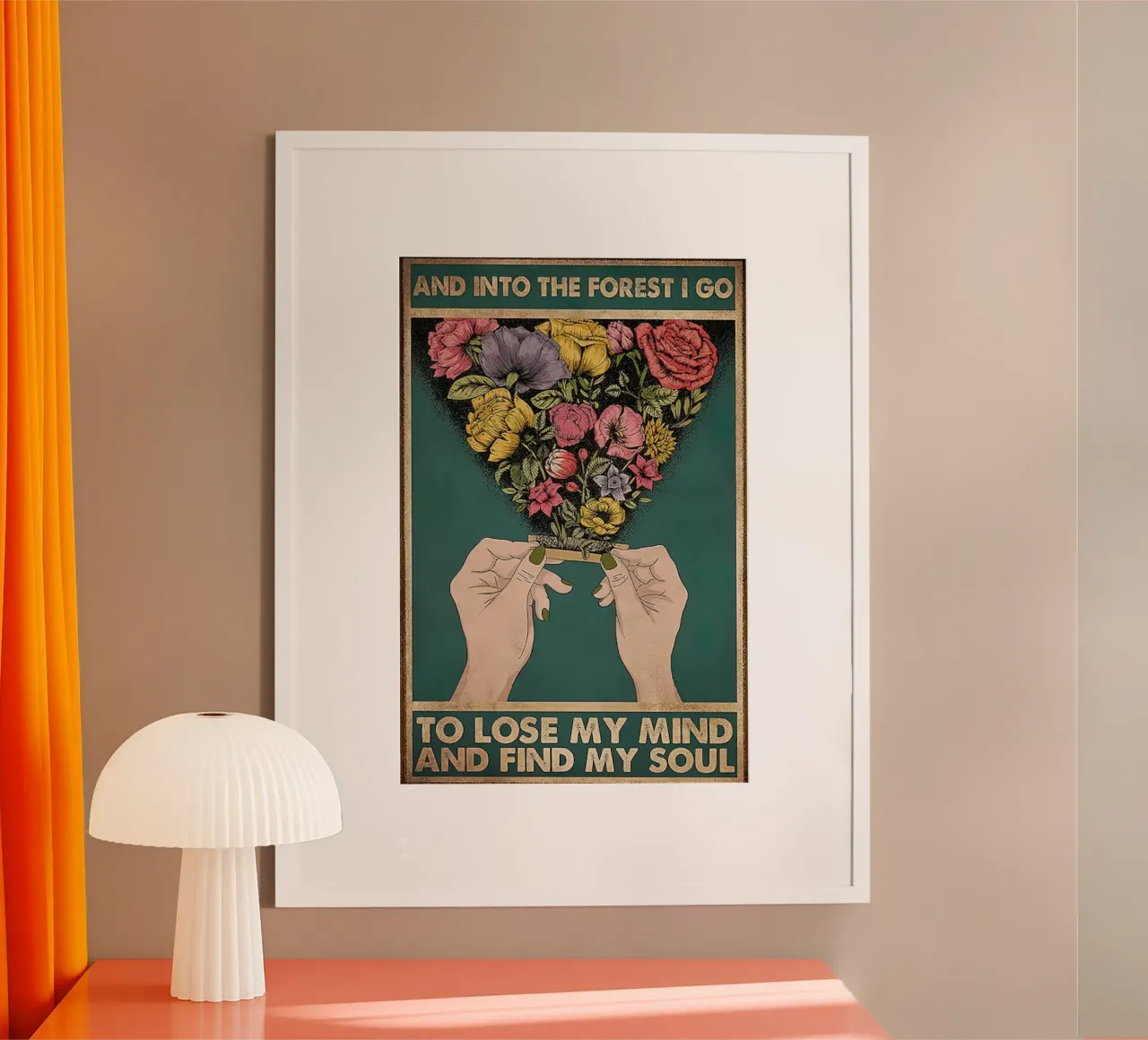 E vado nella foresta poster da American Poster