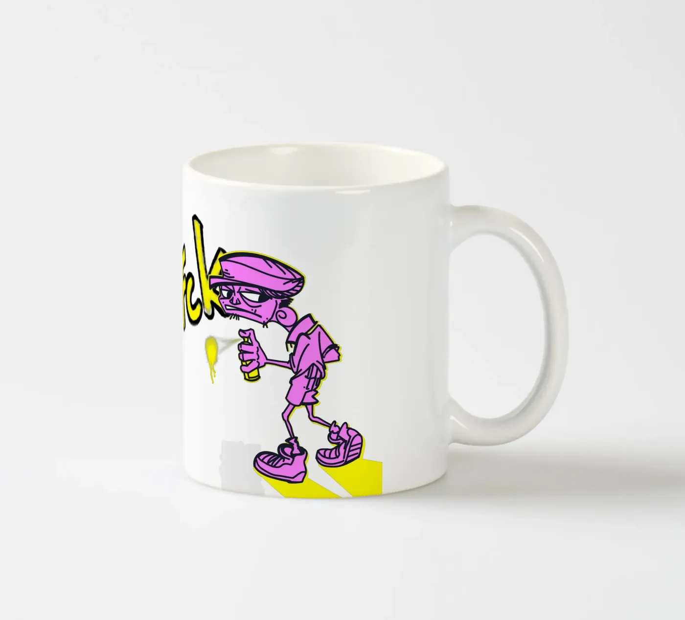 Fck ceramic mug by Noisebones