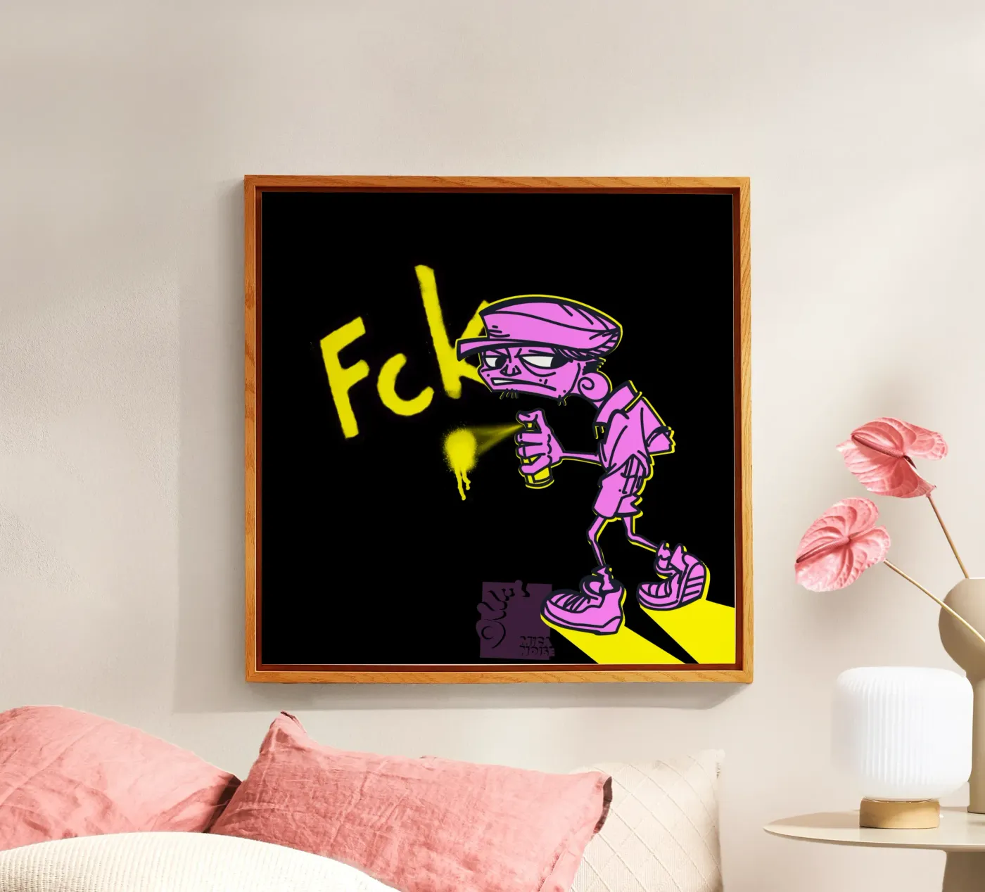 Fck plexiglass da Noisebones