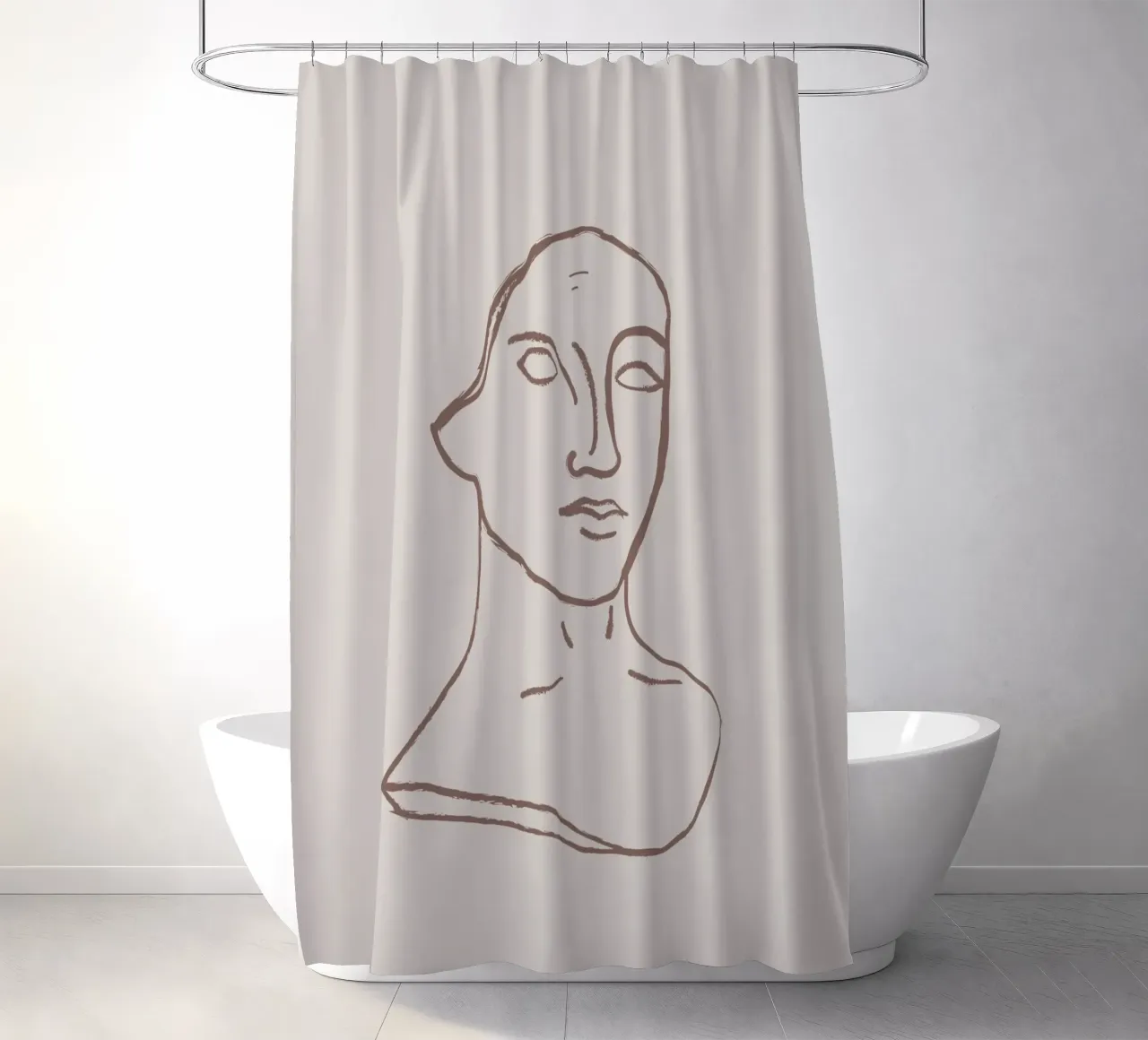 Echo Forms No 01 tenda da doccia da treechild