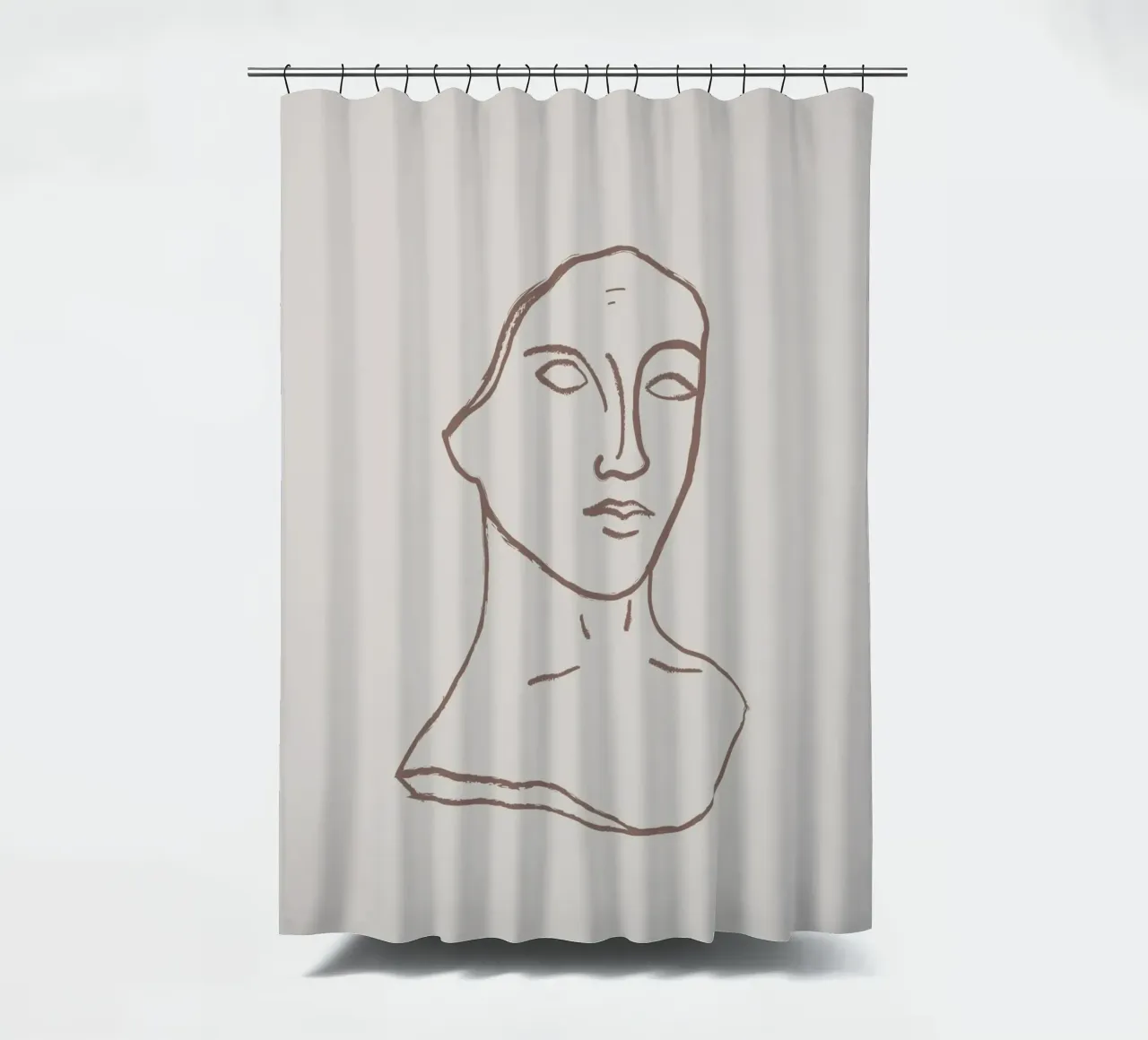 Echo Forms No 01 tenda da doccia da treechild