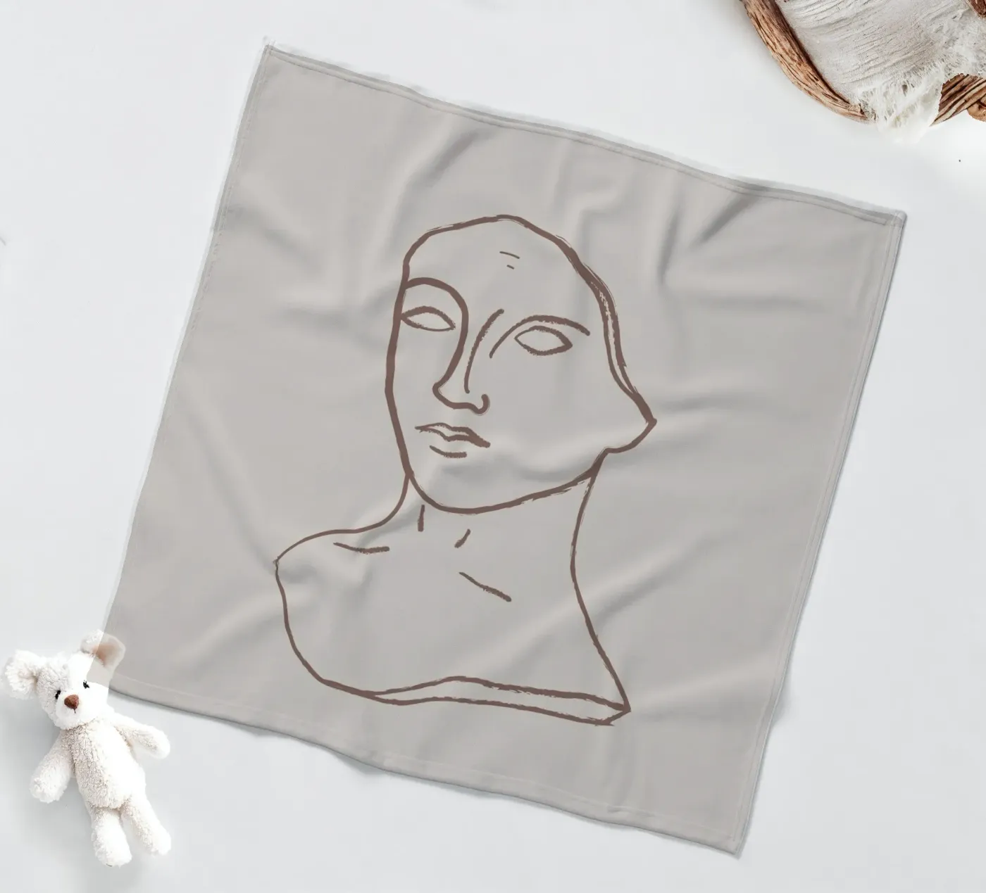 Echo Forms No 01 coperta in pile da treechild