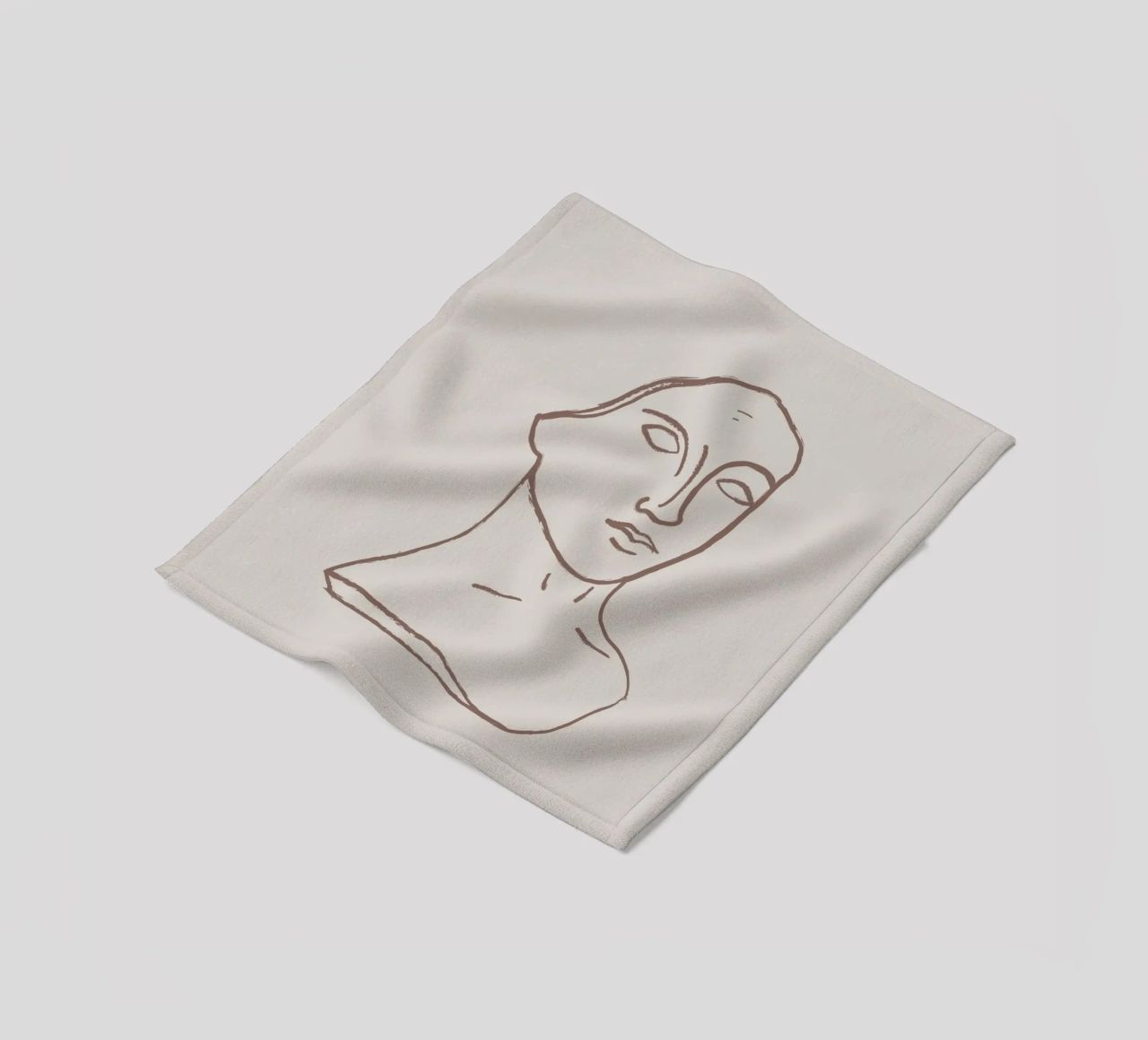 Echo Forms No 01 coperta in pile da treechild