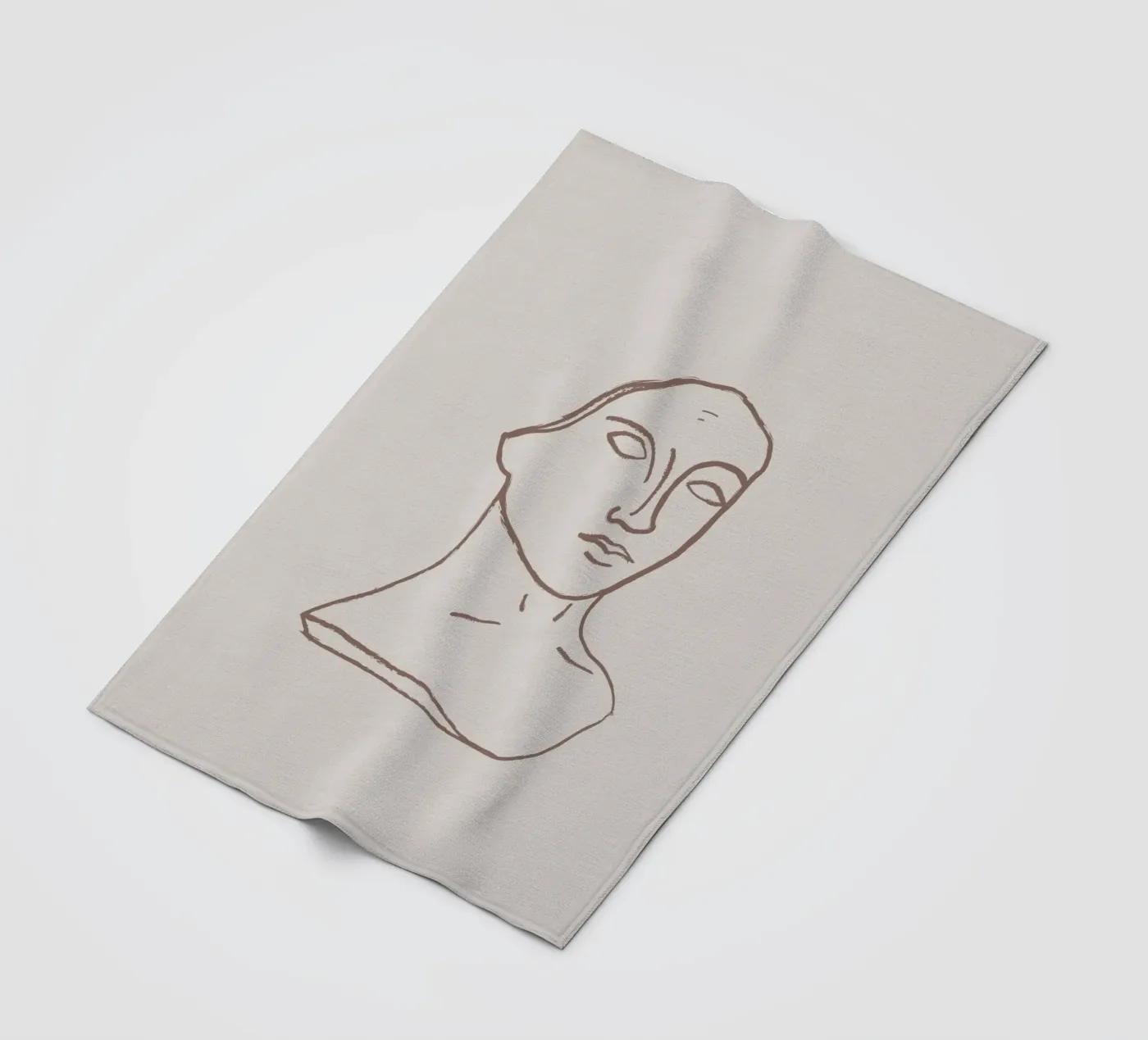 Echo Forms No 01 coperta in pile da treechild